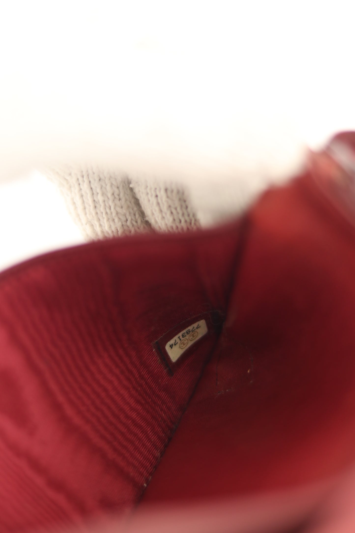 CHANEL
Burgundy Timeless Caviar Wallet-Clutch Bag