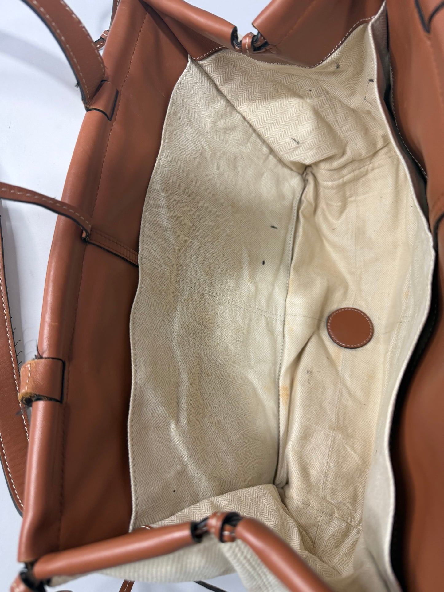 Loewe Cushion Tote Canvas