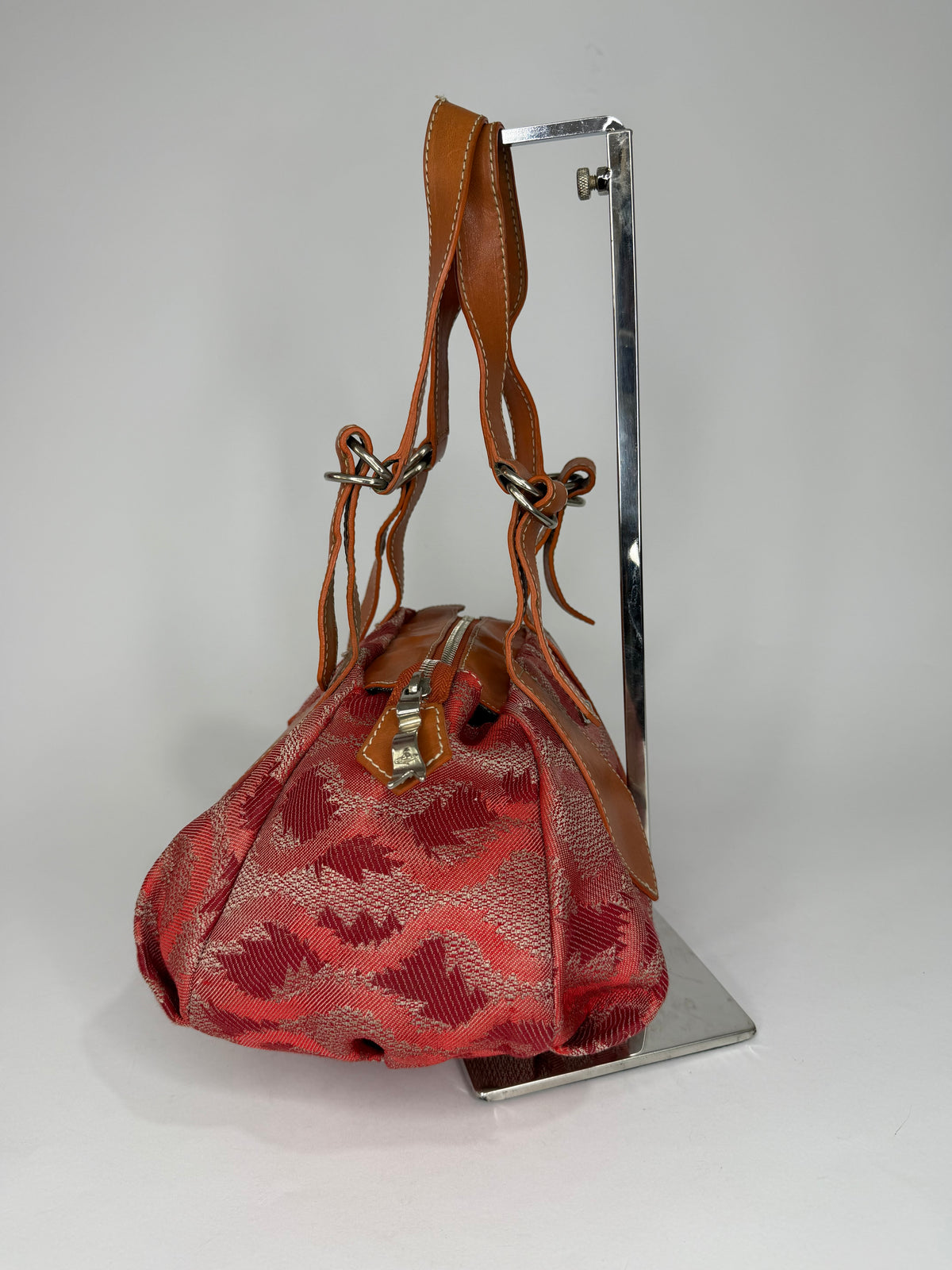 Vivienne Westwood
Printed Canvas Shoulder Bag