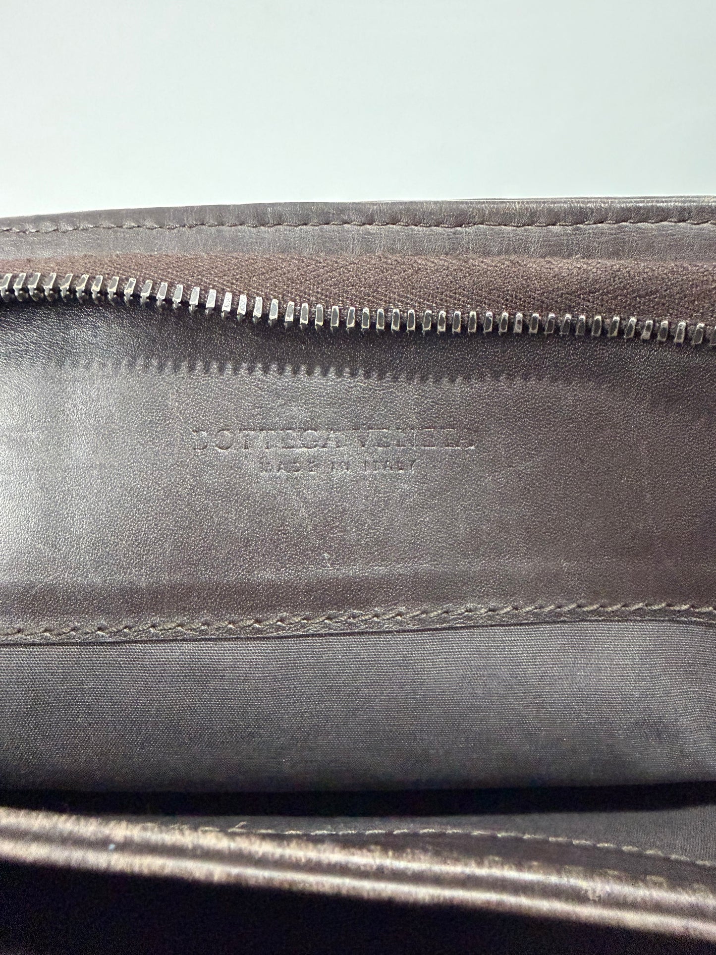 Bottega Veneta Intrecciato Leather Briefcase
