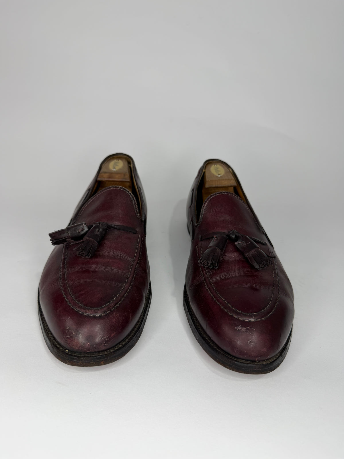 Alden Burgundy Leather Tassel Loafers Men’s Size 12.5 UK/ 13.5 US