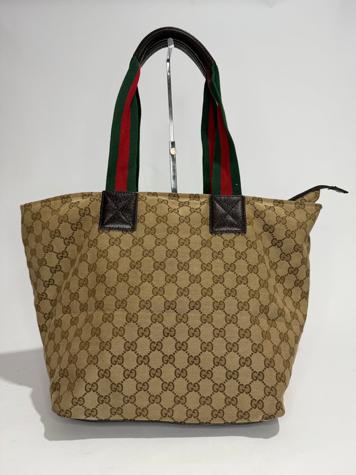 GUCCI
GG Monogram Large Web Handle Bucket Tote