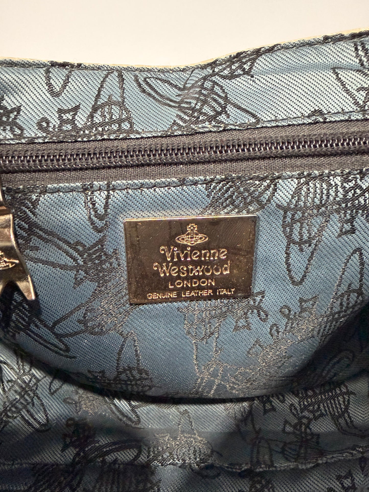 Vivienne Westwood crocodile embossed Crossbody Bag