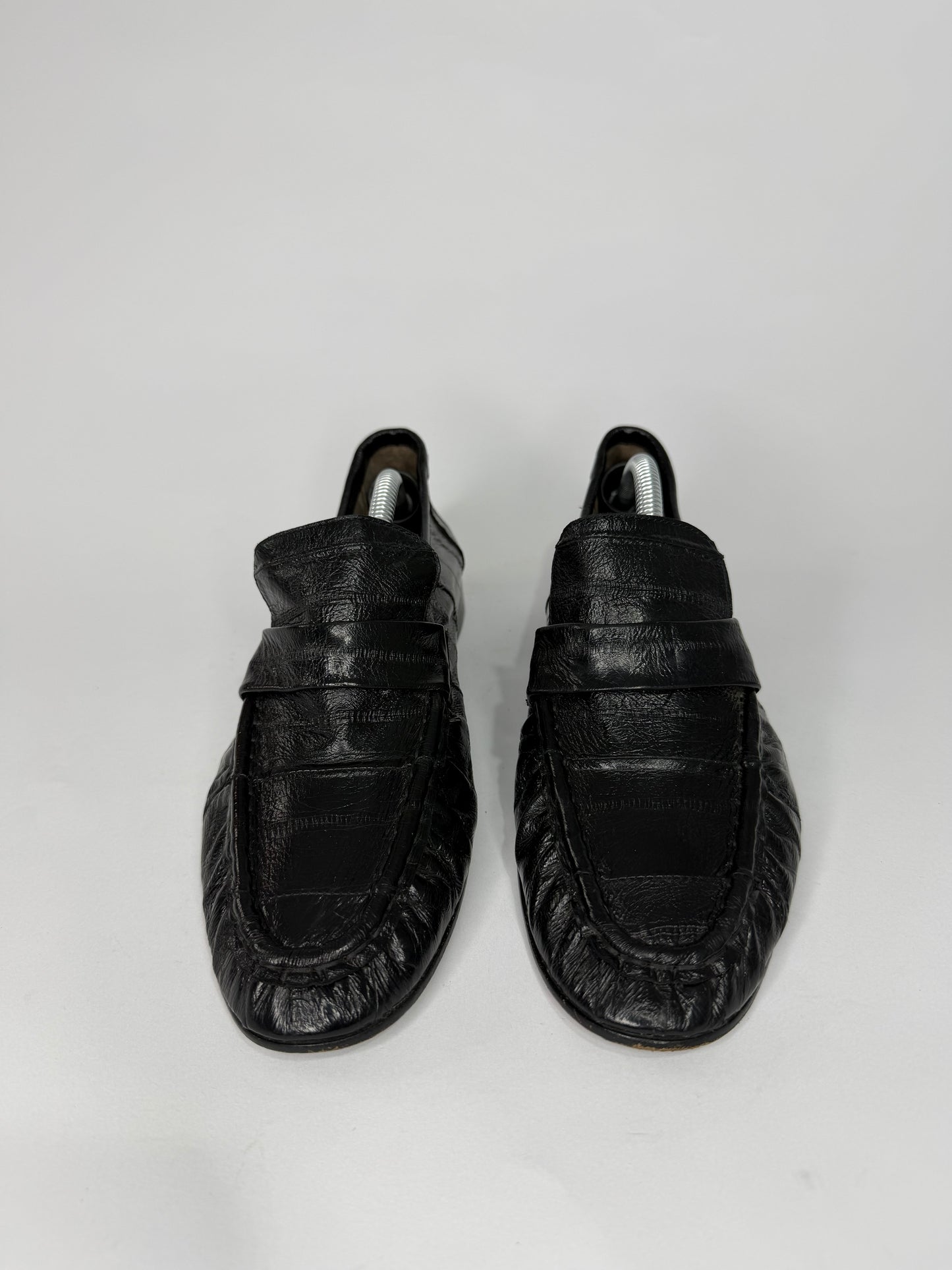 THE ROW 25mm Soft Eel Leather Loafers Size 38 EU/ 8 US/ UK