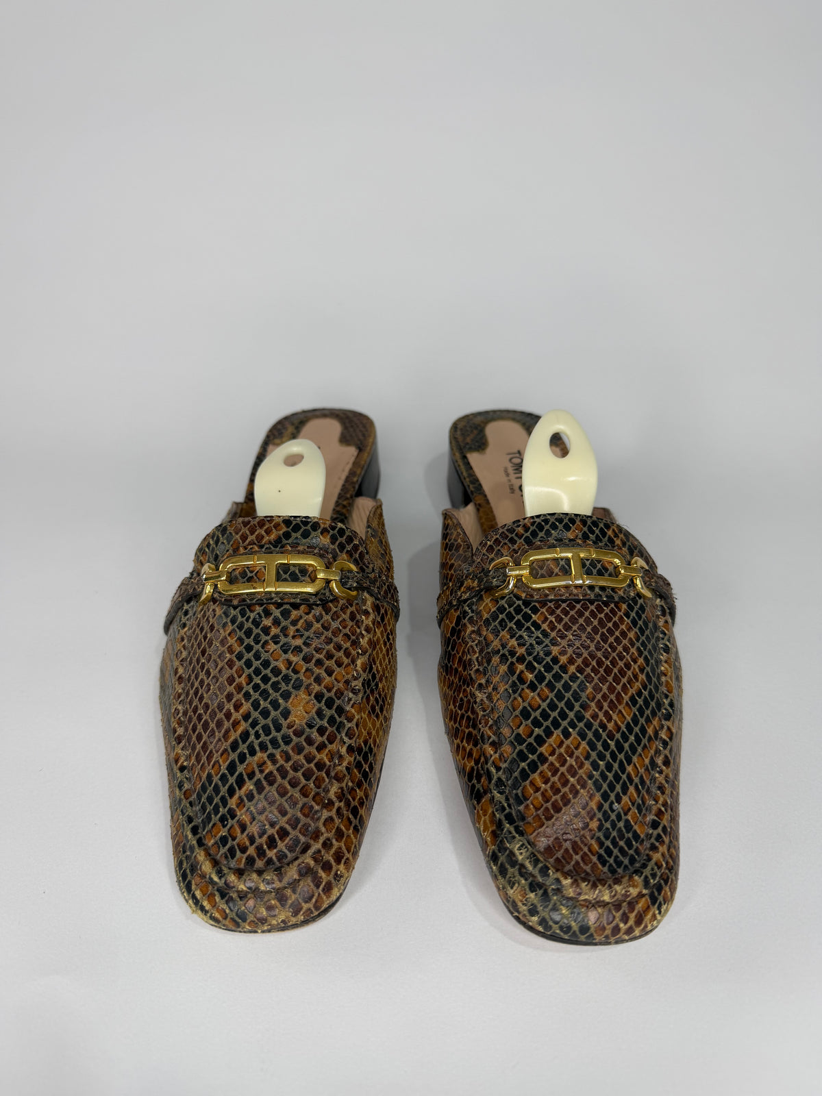 TOM FORD
Leather Croc-Embossed Whitney Mules 25 Size 40 EU/ 10 US/ 7 UK