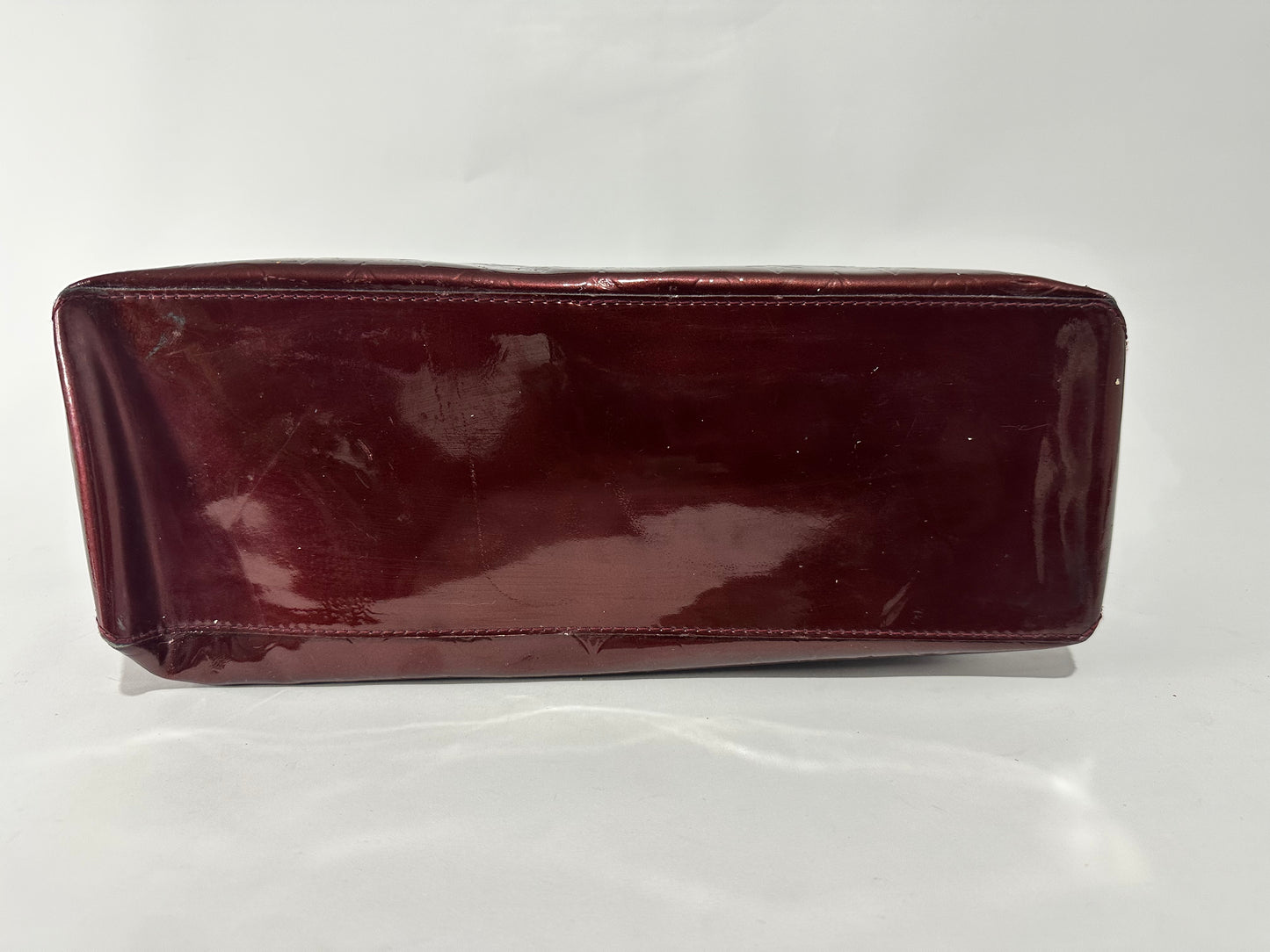 Louis Vuitton Rouge Fauviste Monogram Vernis Wilshire MM Bag