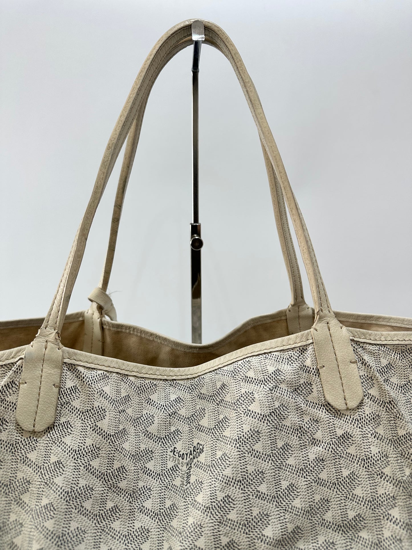 GOYARD Saint Louis GM White.