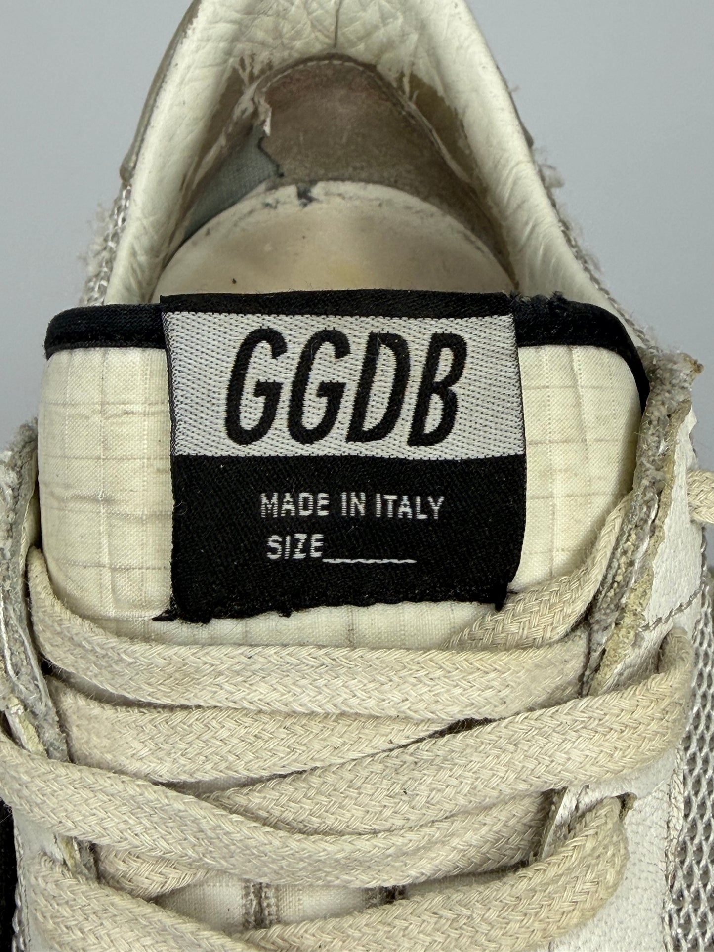 Golden Goose White/Black Ball Star Sneakers Size EU 43 / 9 UK/ 10 UK
