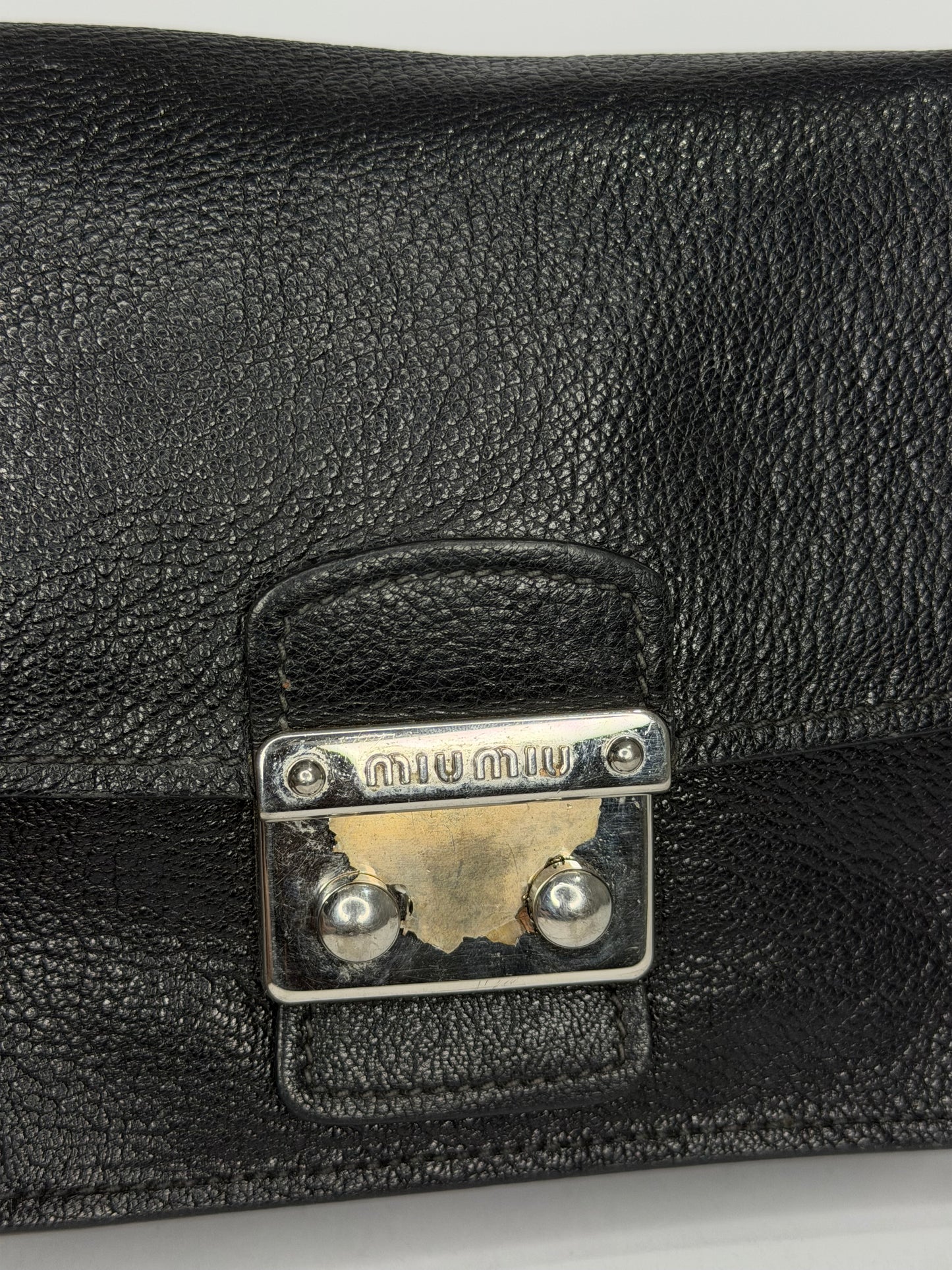 Miu Miu
Goatskin Madras crossbody bag