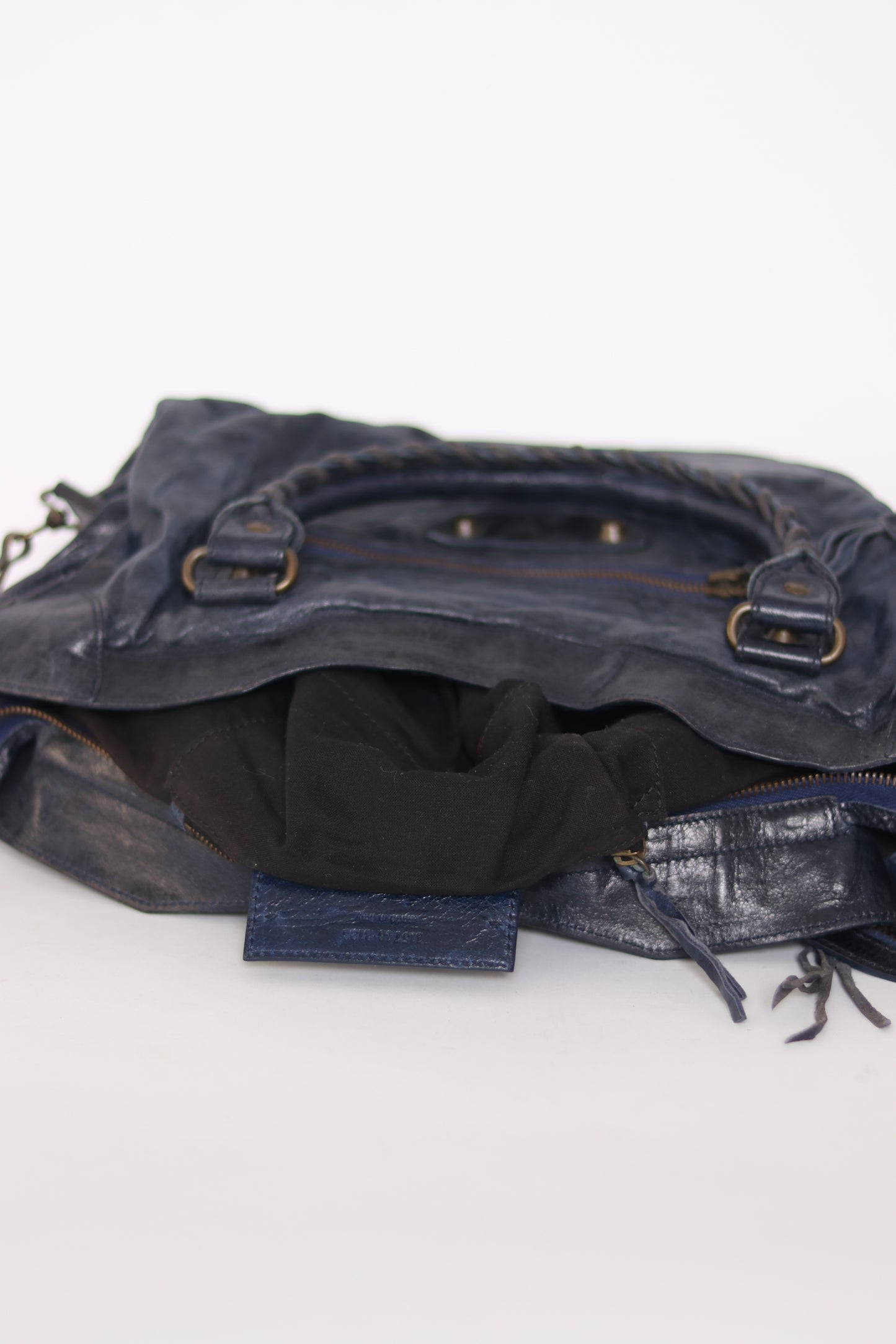 Balenciaga Marine Leather Medium RH City Tote