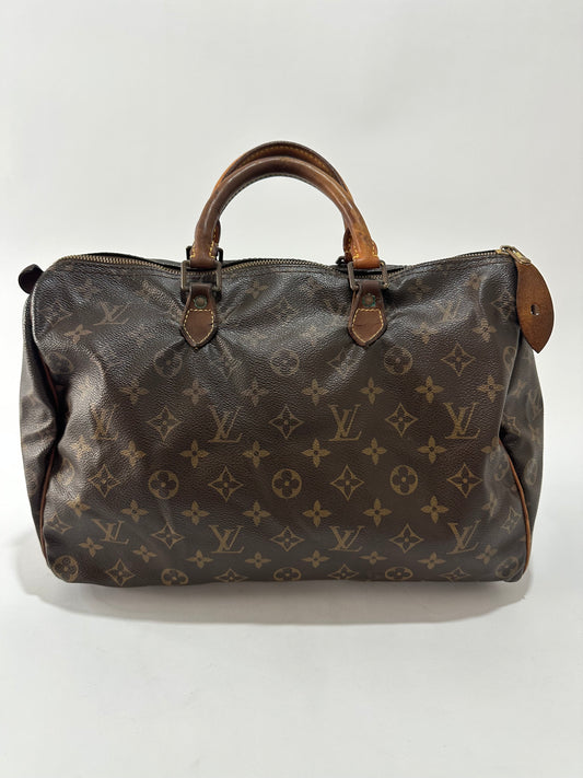 LOUIS VUITTON Monogram Speedy 35