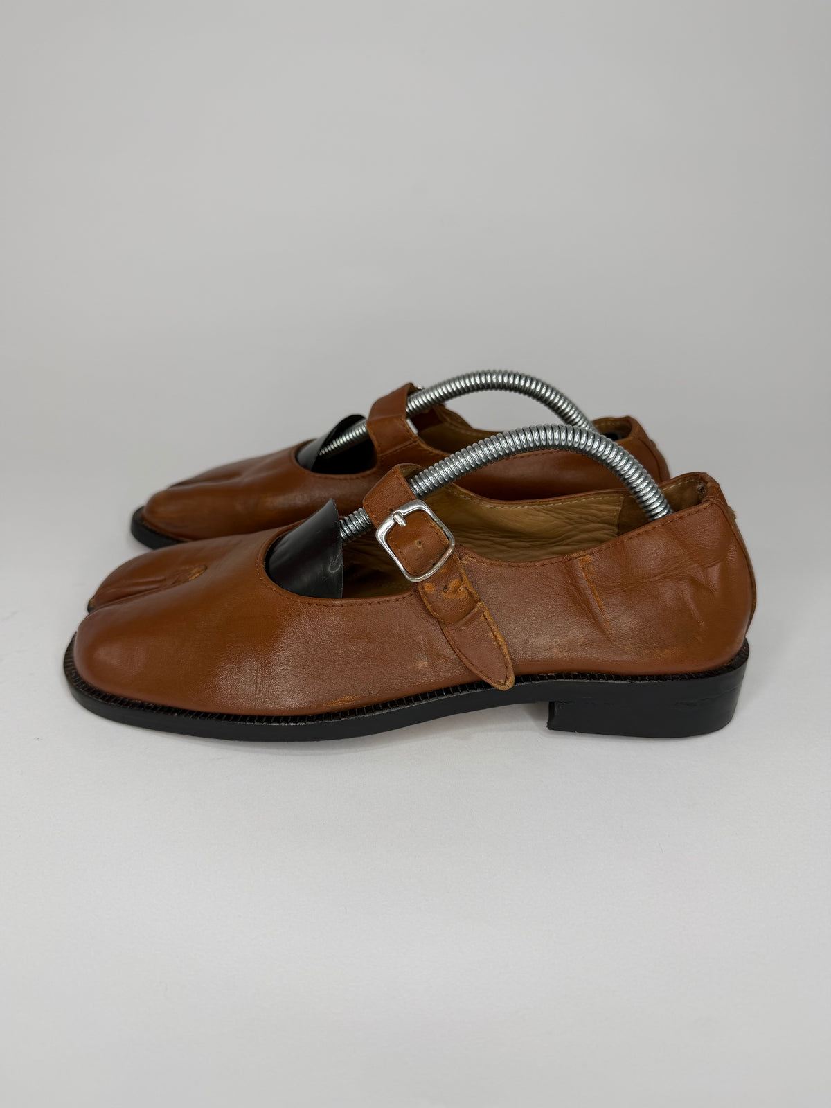Maison Margiela Brown Tabi City Mary-Janes Size 36EU/ 6 US/ 3 UK