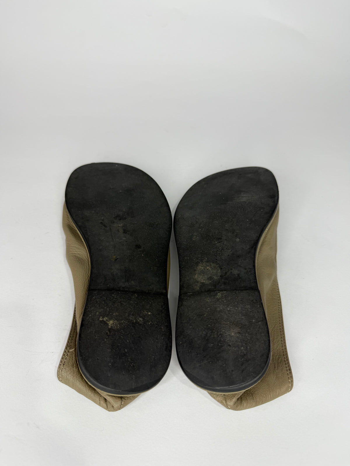 The Row Grey Leather Canal Loafers Size 36 EU/ 6 US / 3 UK