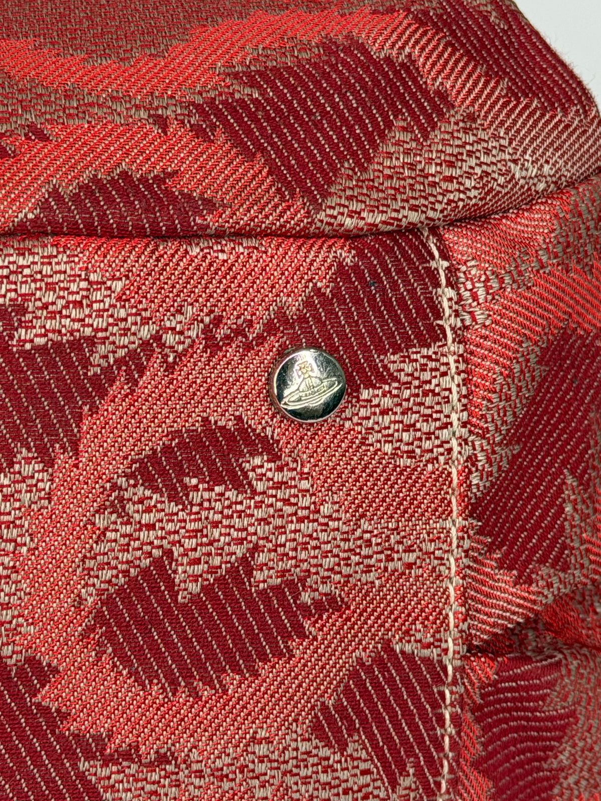 Vivienne Westwood
Printed Canvas Shoulder Bag