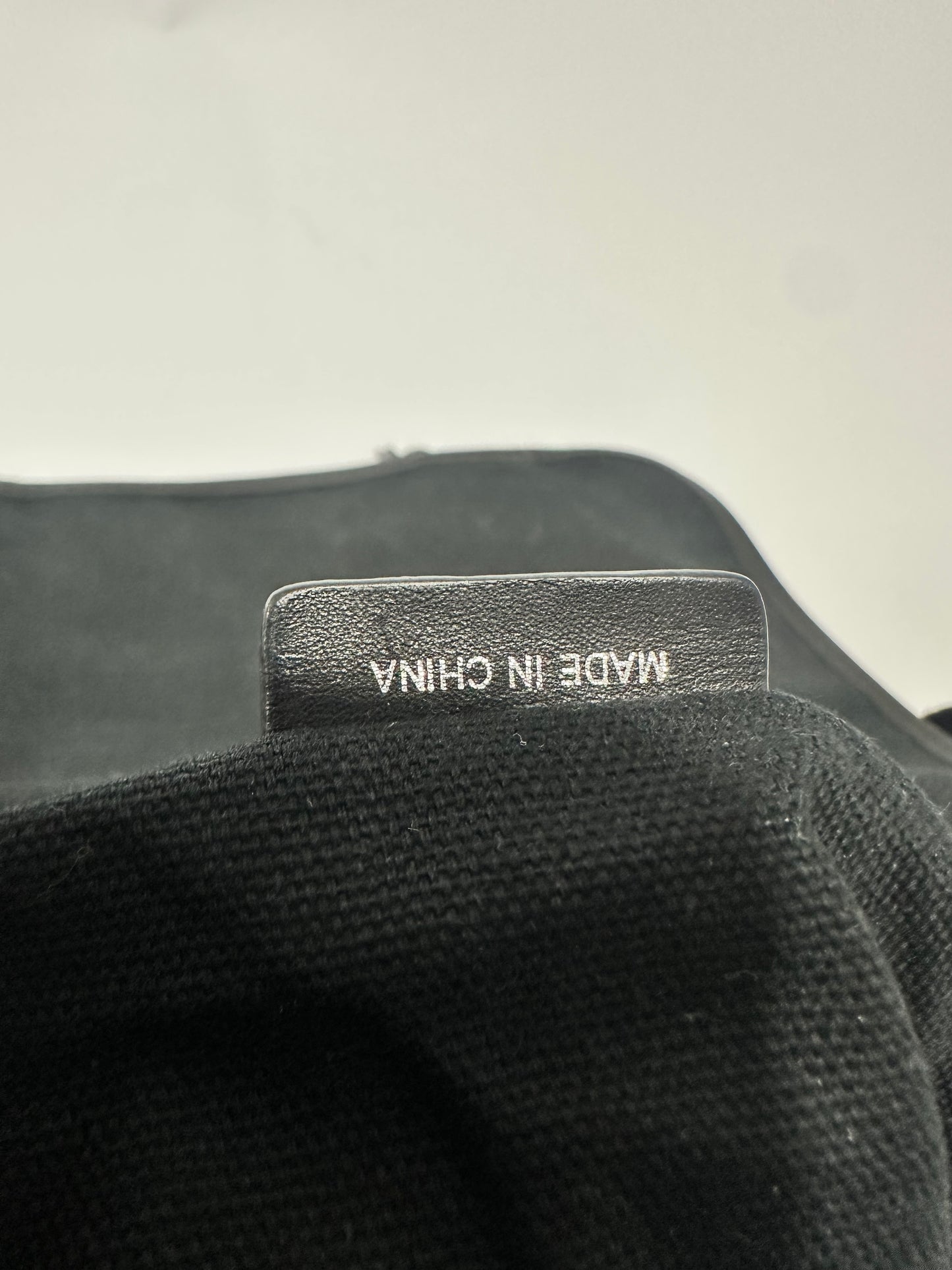 Burberry Grifford Messenger Bag Smoked Check Coated Canvas