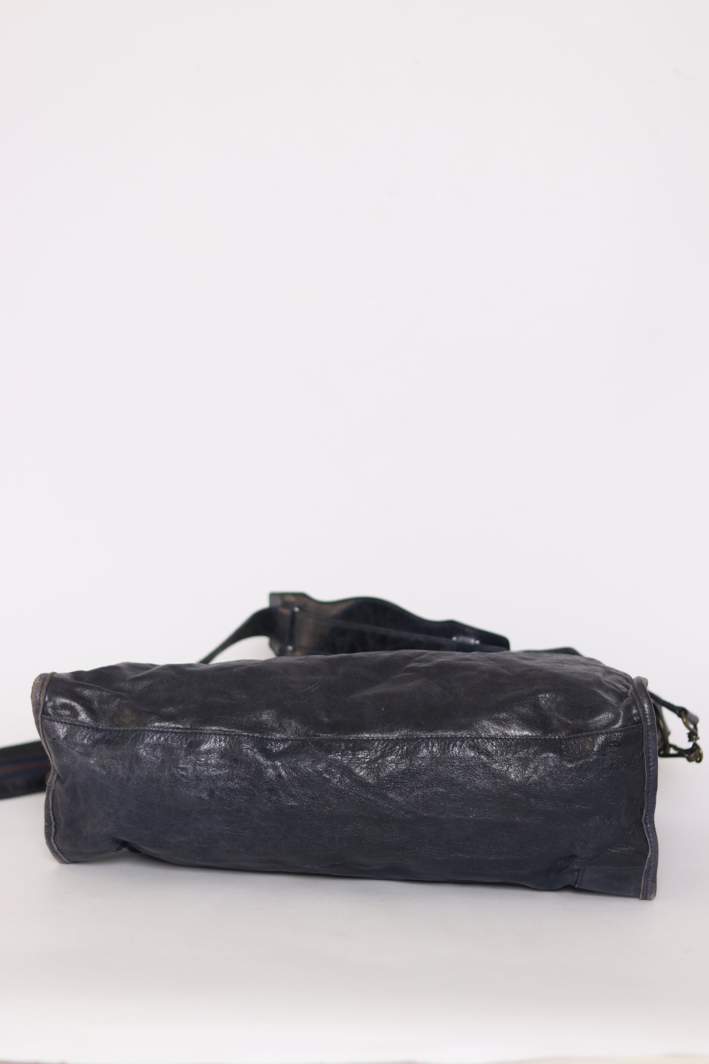 Balenciaga Marine Leather Medium RH City Tote