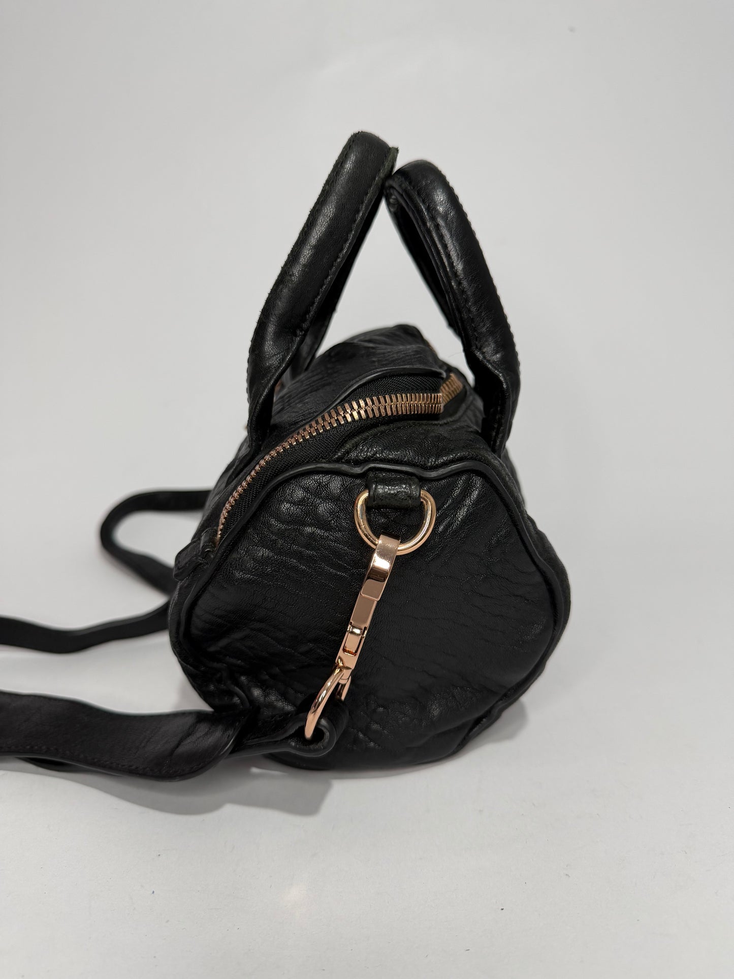 Alexander Wang Rockie Pebbled Leather Handle Bag
