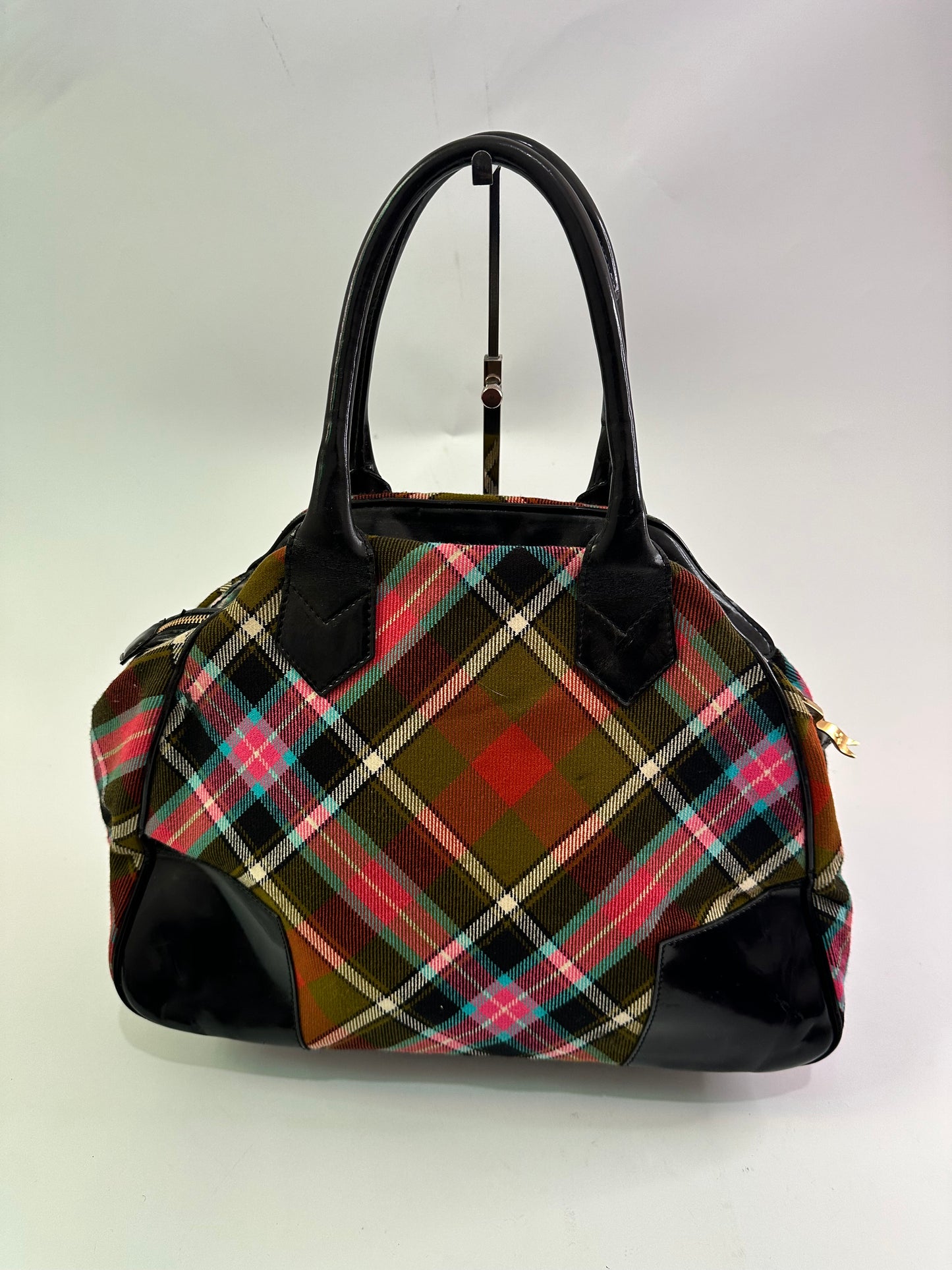 VIVIENNE WESTWOOD Plaid Yasmine bag