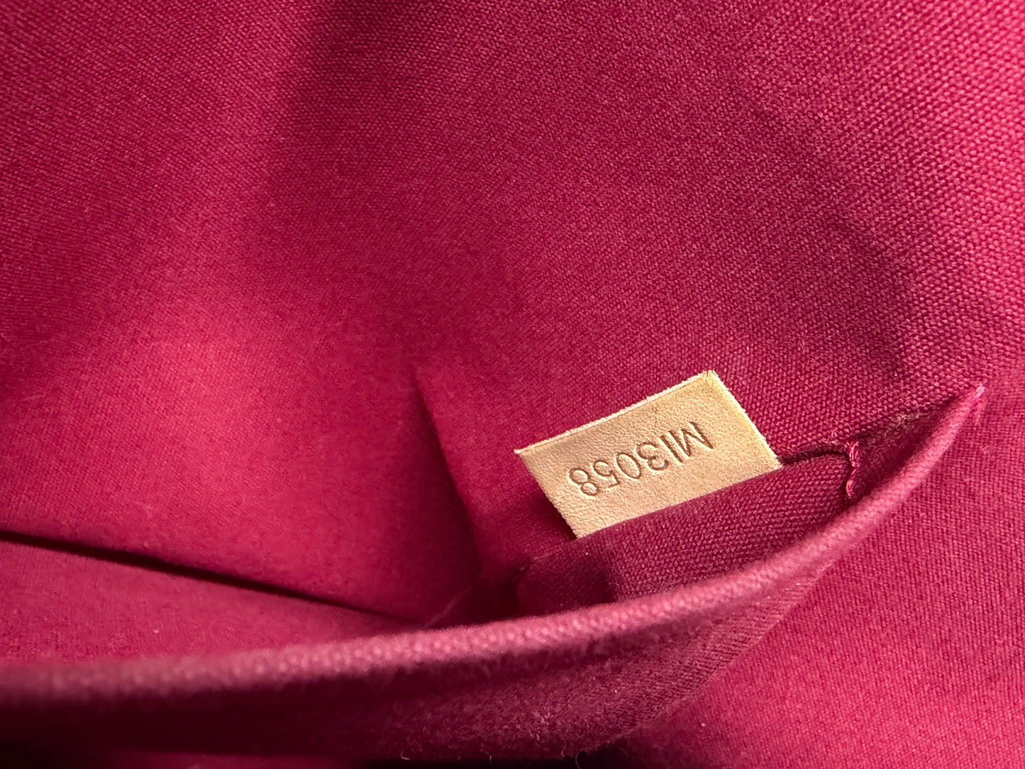Louis Vuitton Pomme D’amour Monogram Vernis Alma GM Bag