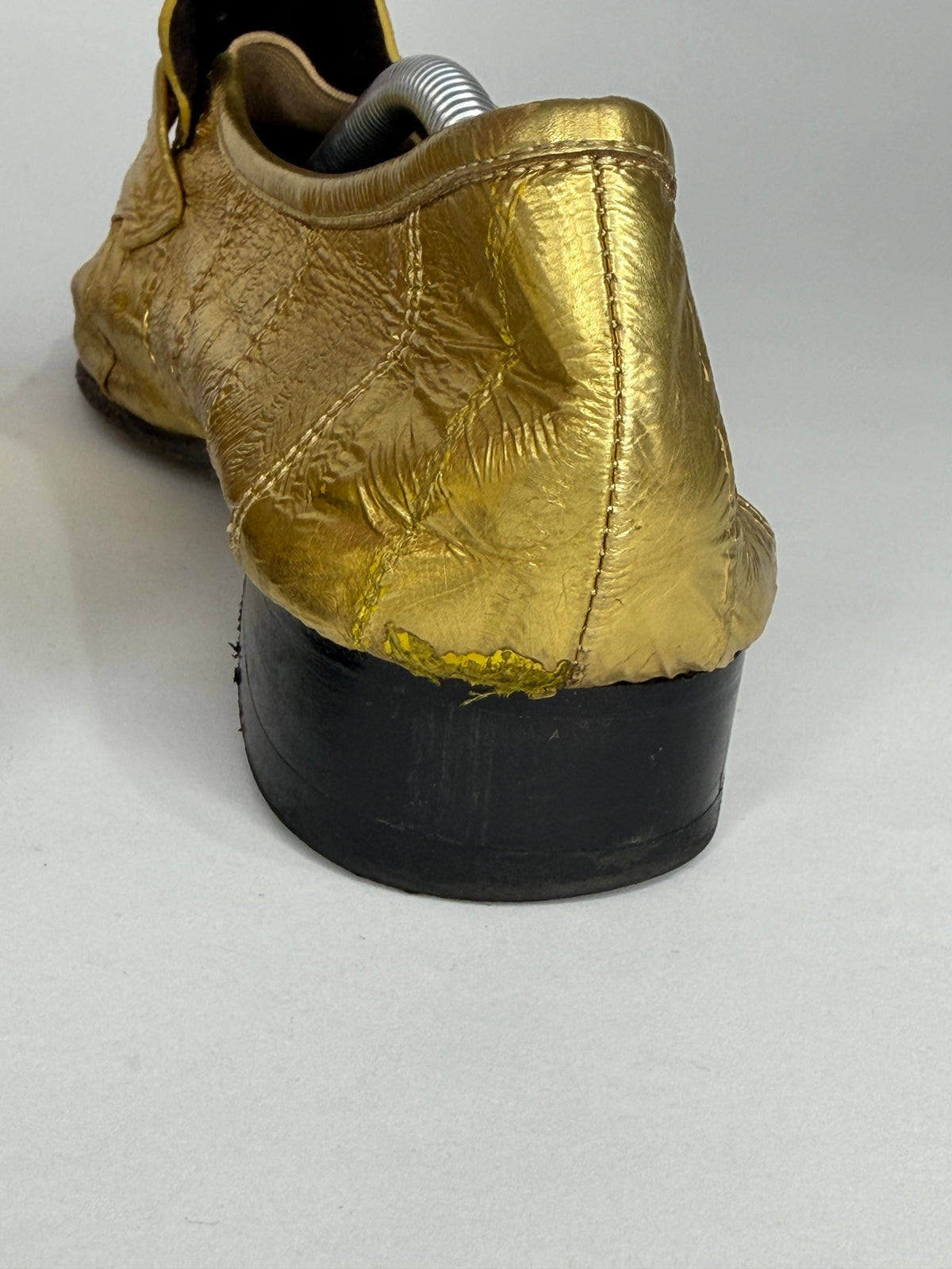 The Row Gold
Eel Skin Loafers 
Women's Size 39 EU/9 US / 6 UK
