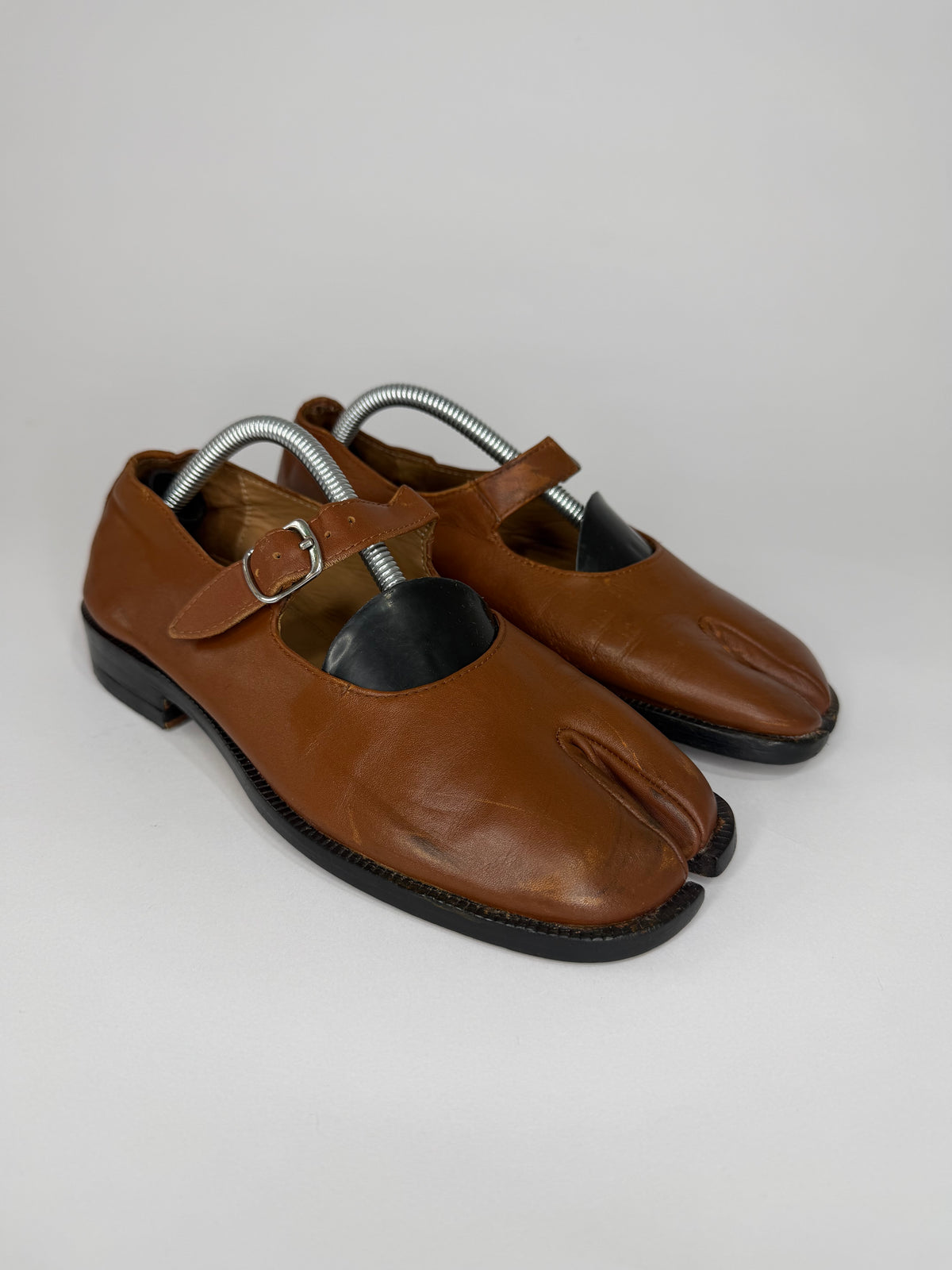 Maison Margiela Brown Tabi City Mary-Janes Size 36EU/ 6 US/ 3 UK