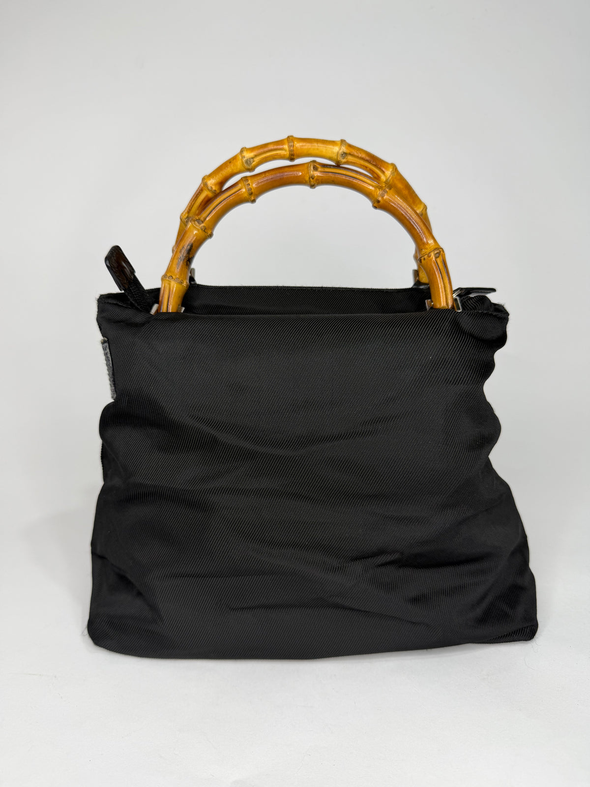 Vintage Gucci Black Nylon Shoulder bag