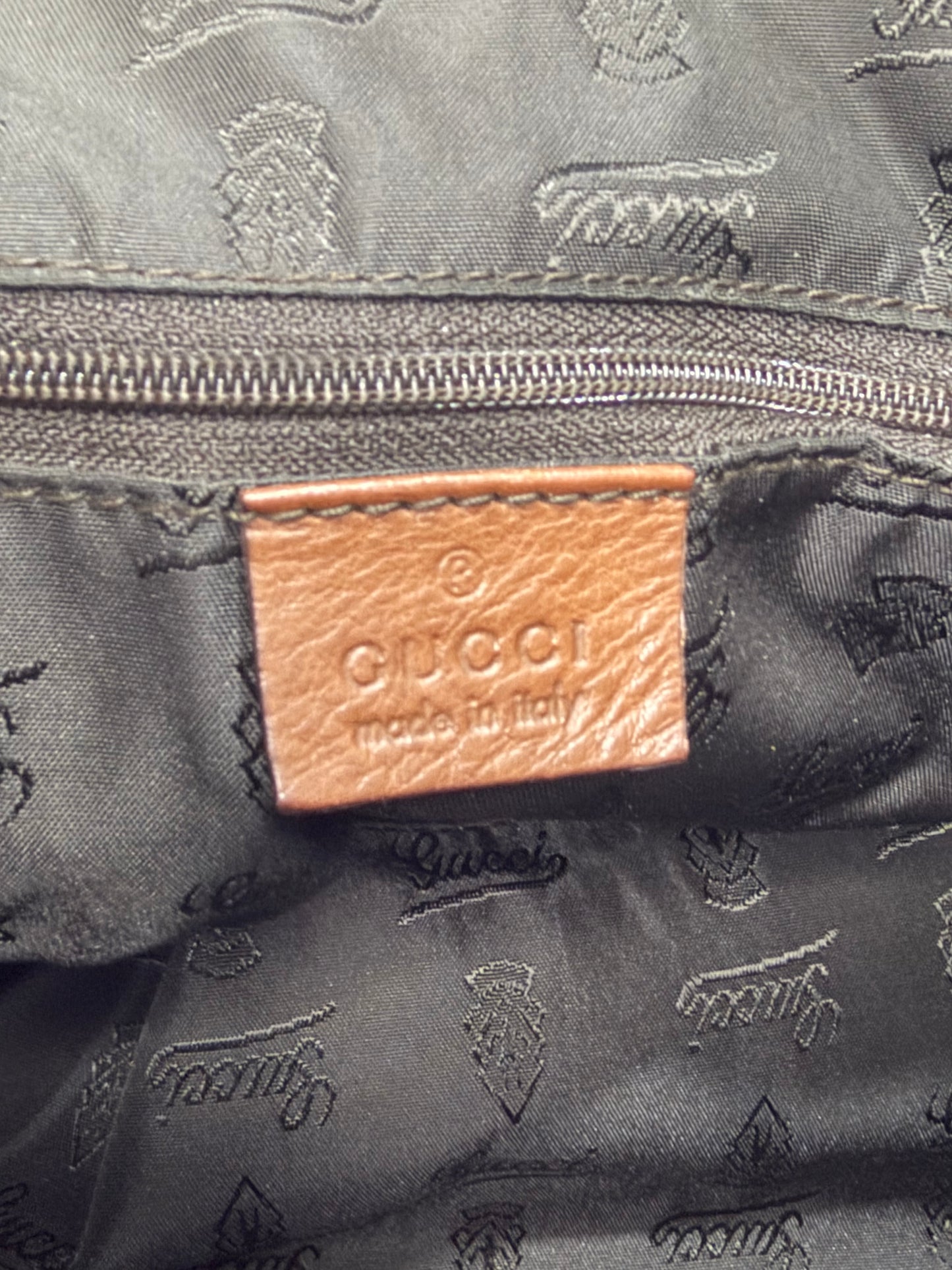 Gucci Pink/Beige GG Crystal Canvas and Leather Duchessa Tote