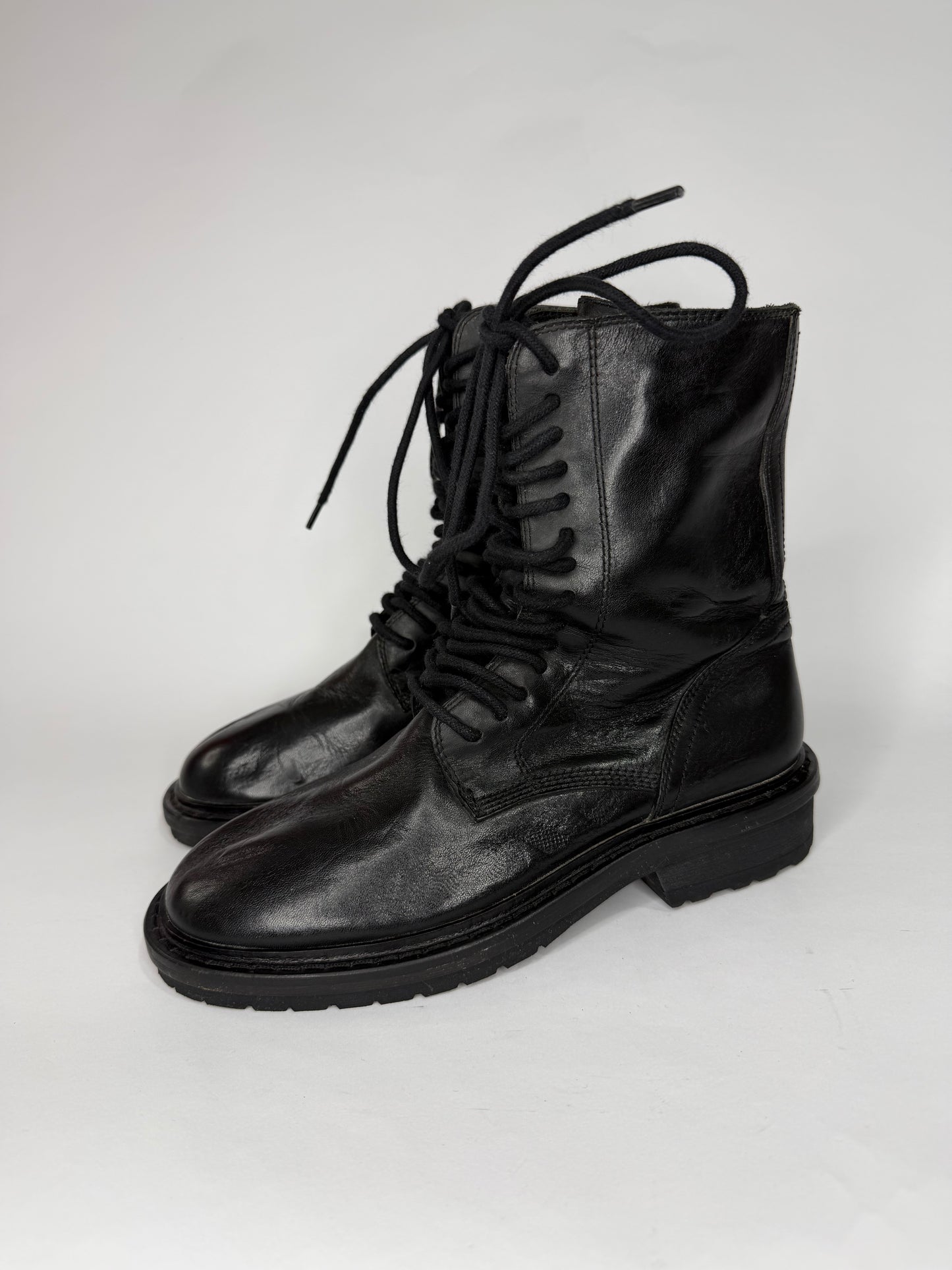 Ann Demeulemeester Danny lace-up ankle boots Size 36 EU/ 6 US
