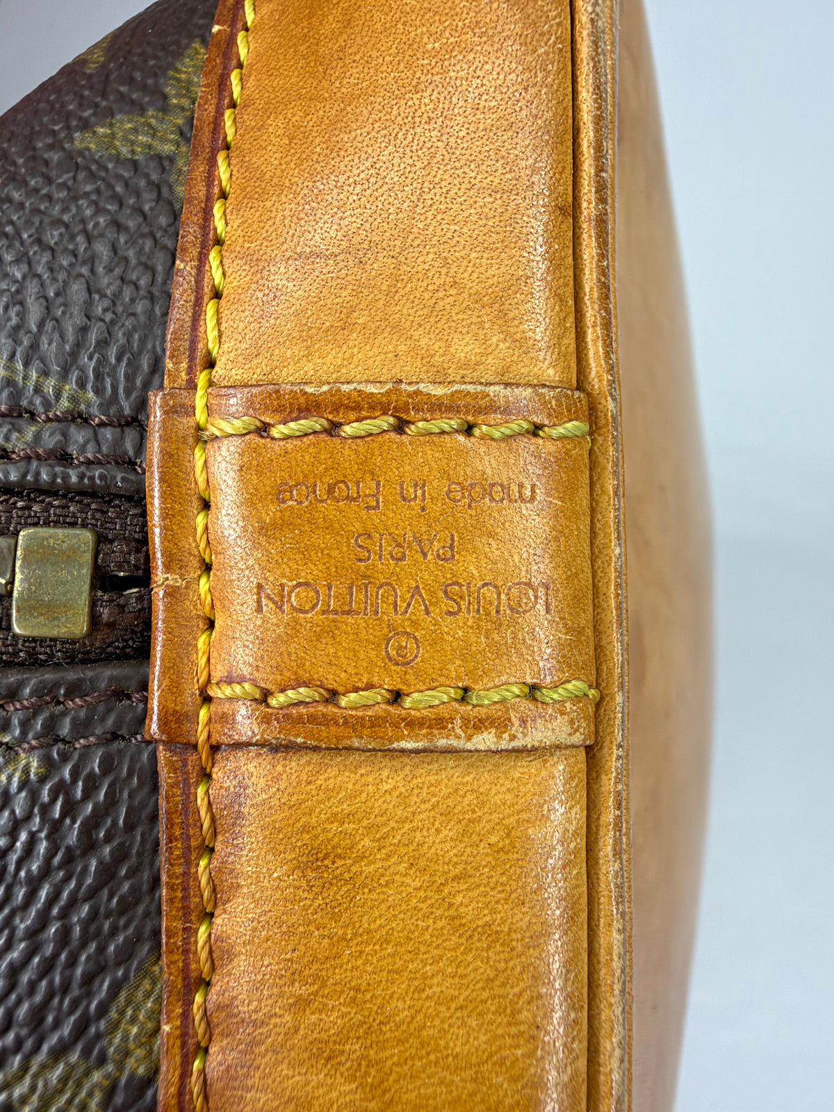 Louis Vuitton Monogram Canvas and Leather Alma PM Bag
