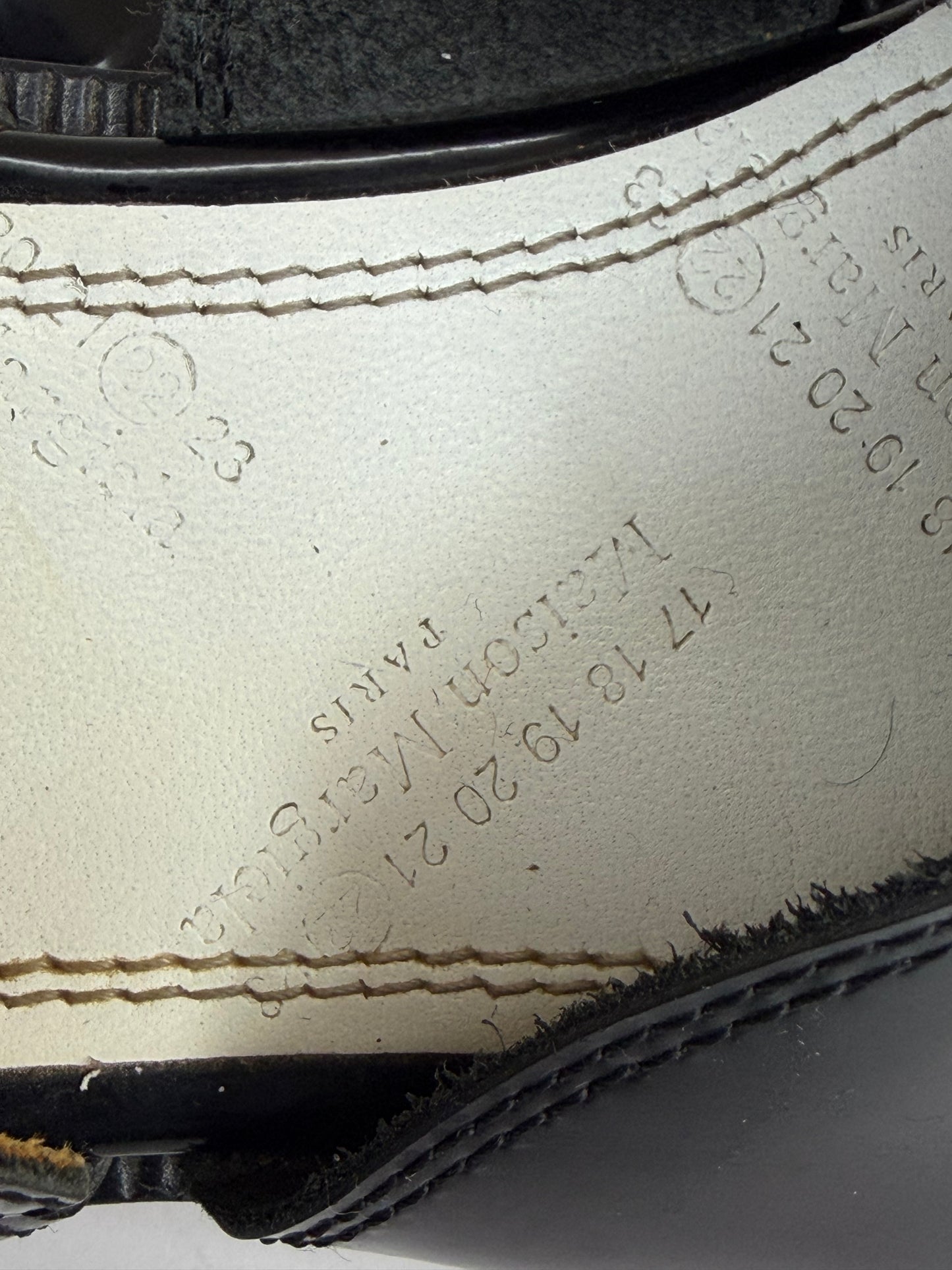 Maison Margiela Tabi Leather Sandals Size 38EU/ 8 US/ 5 UK
