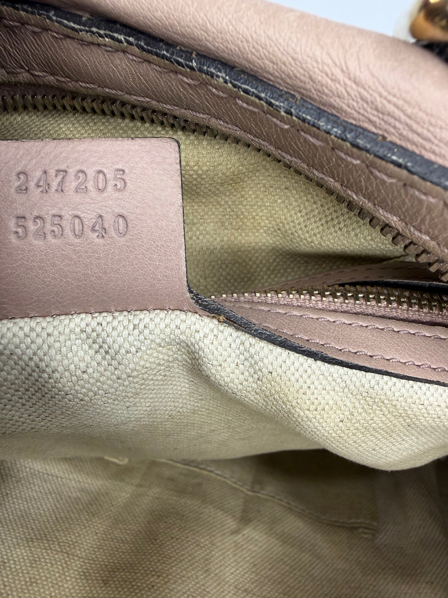Gucci
Medium Microguccissima Trimmed Calfskin Joy Boston Bag satchel