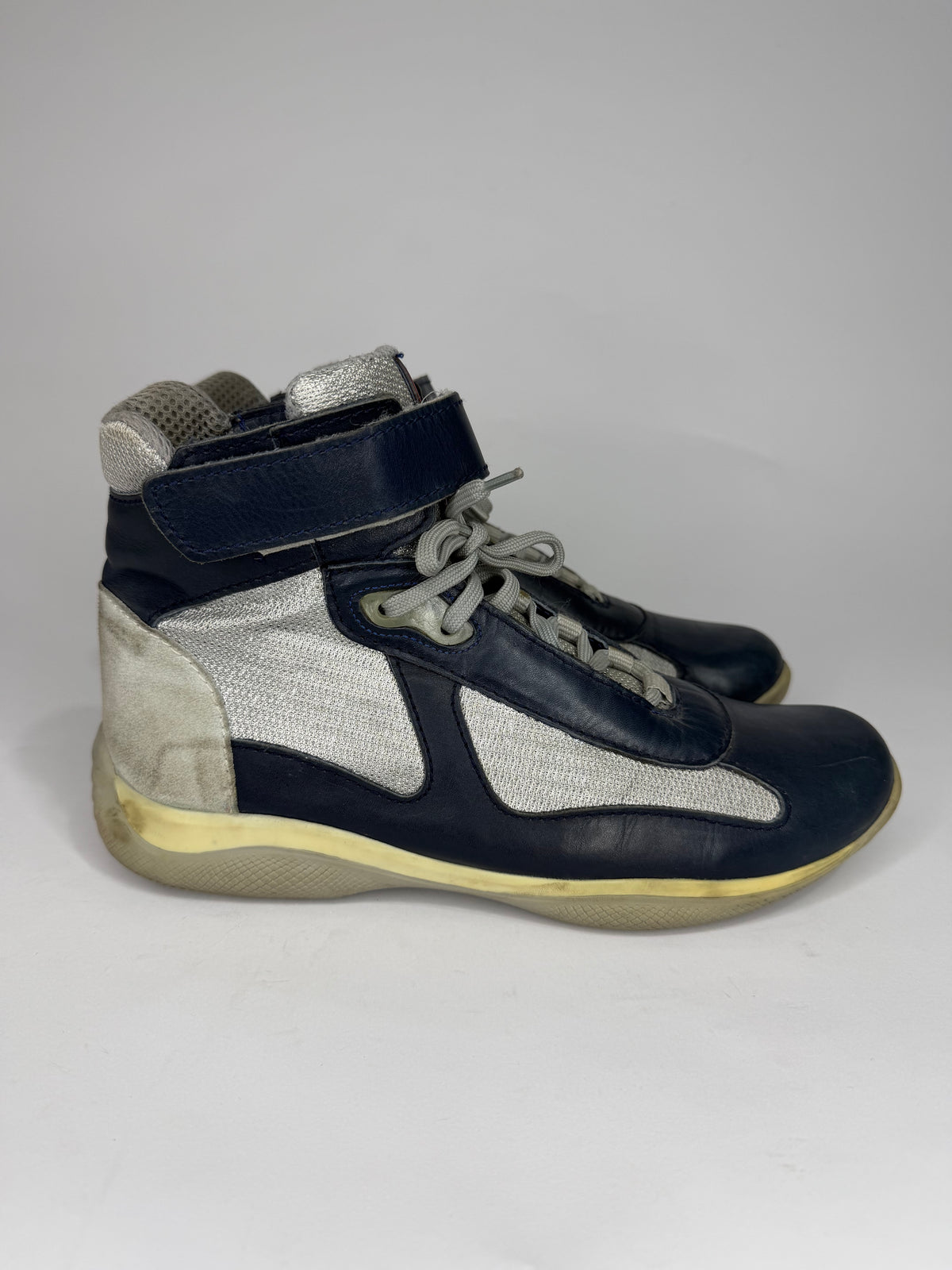Prada Vintage American Cup High top Sneakers Size 9 US