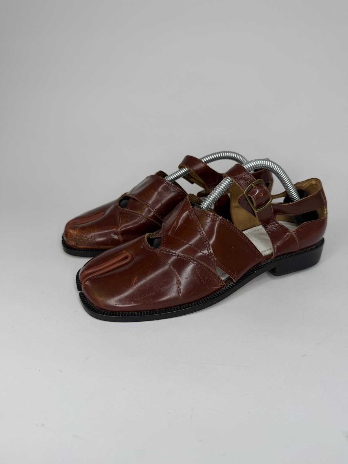 Maison Margiela Tabi Leather Sandals Size 36 EU/ 6 US/ 3 UK