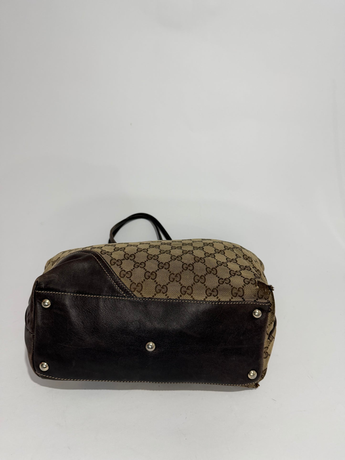 GUCCI
Monogram Medium New Britt Tote Brown