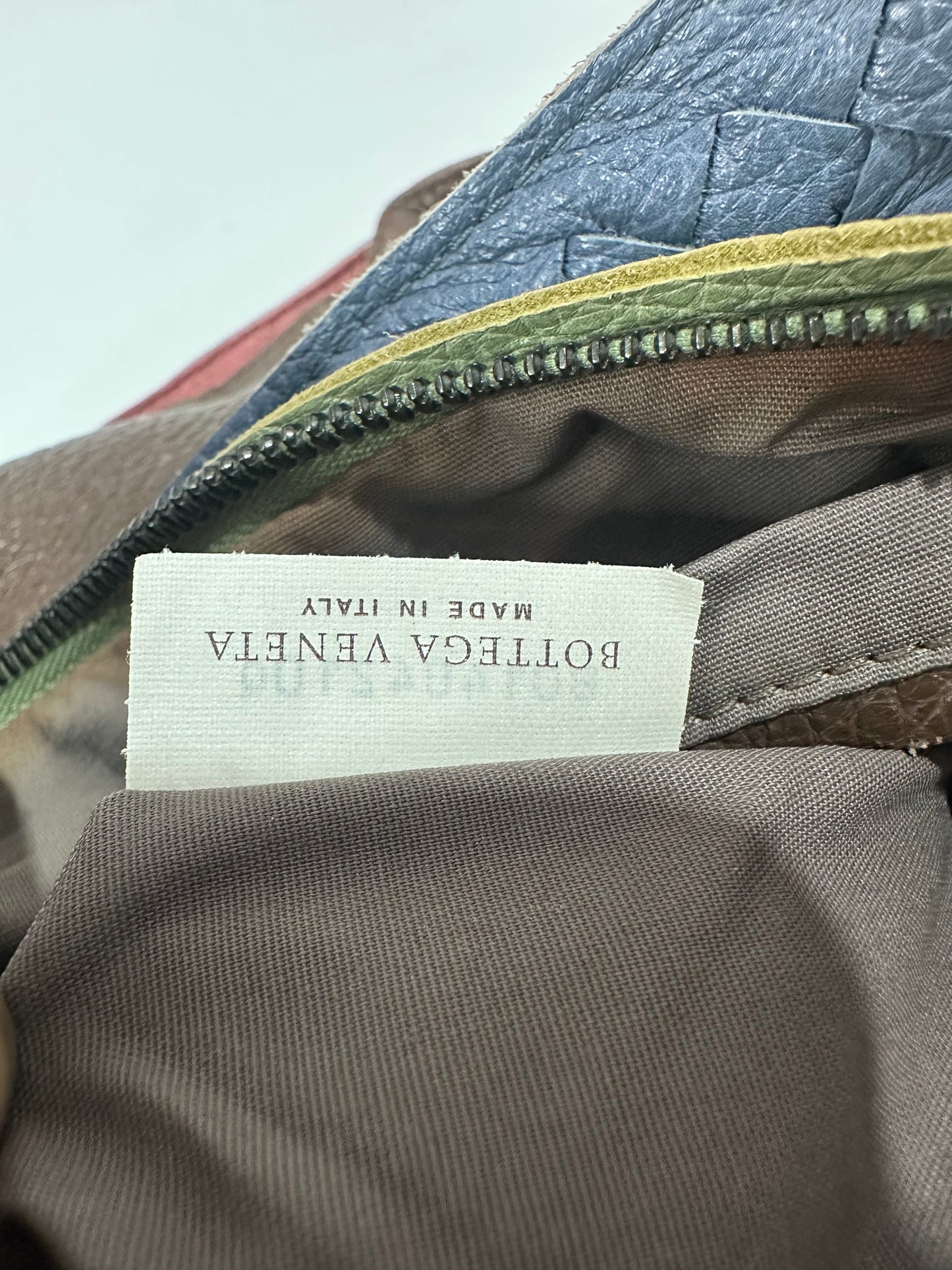 BOTTEGA VENETA INTRECCIATO Shoulder Bag Leather Multicolor