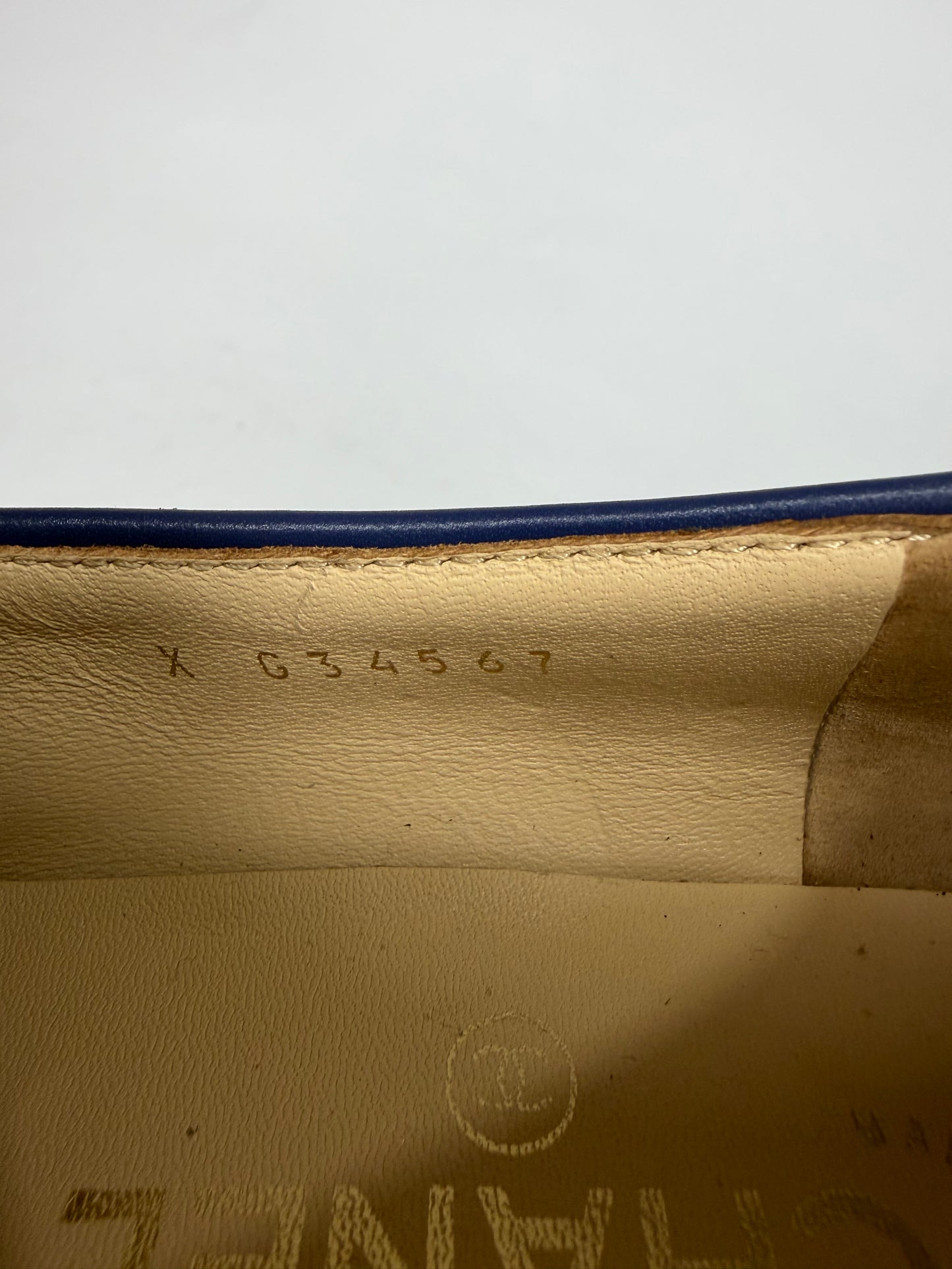 CHANEL
X PHARRELL Leather Slip-On Loafers Blue - Limited Edition