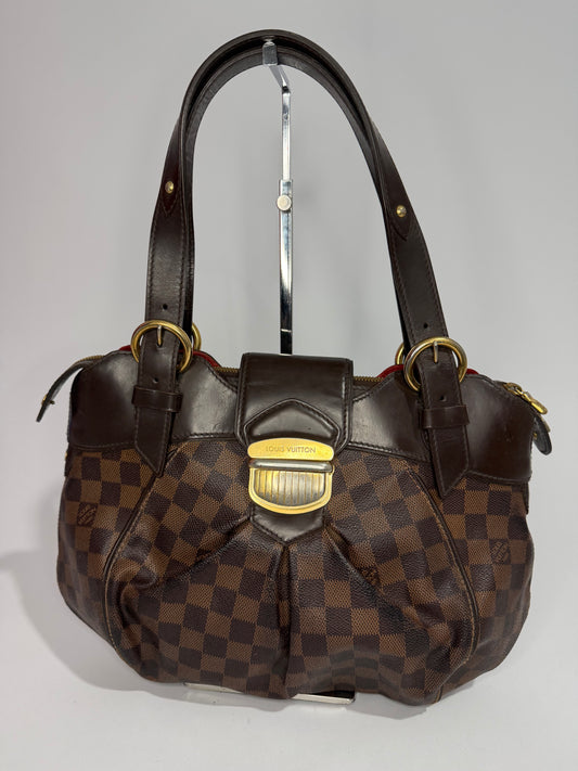 Louis Vuitton Damier Ebene Canvas Sistina MM Bag