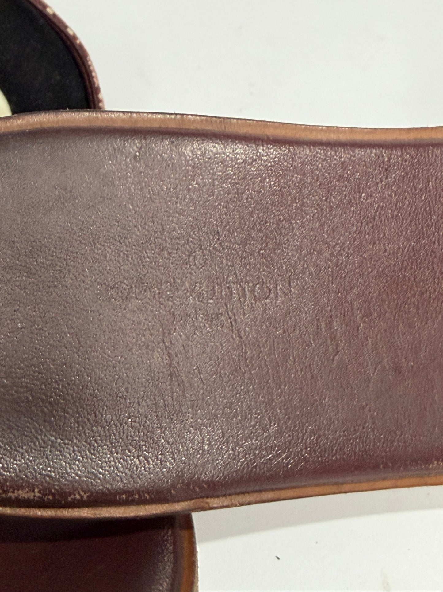 Louis Vuitton
LV Monogram Canvas Slides Size 38 EU/ 8 US