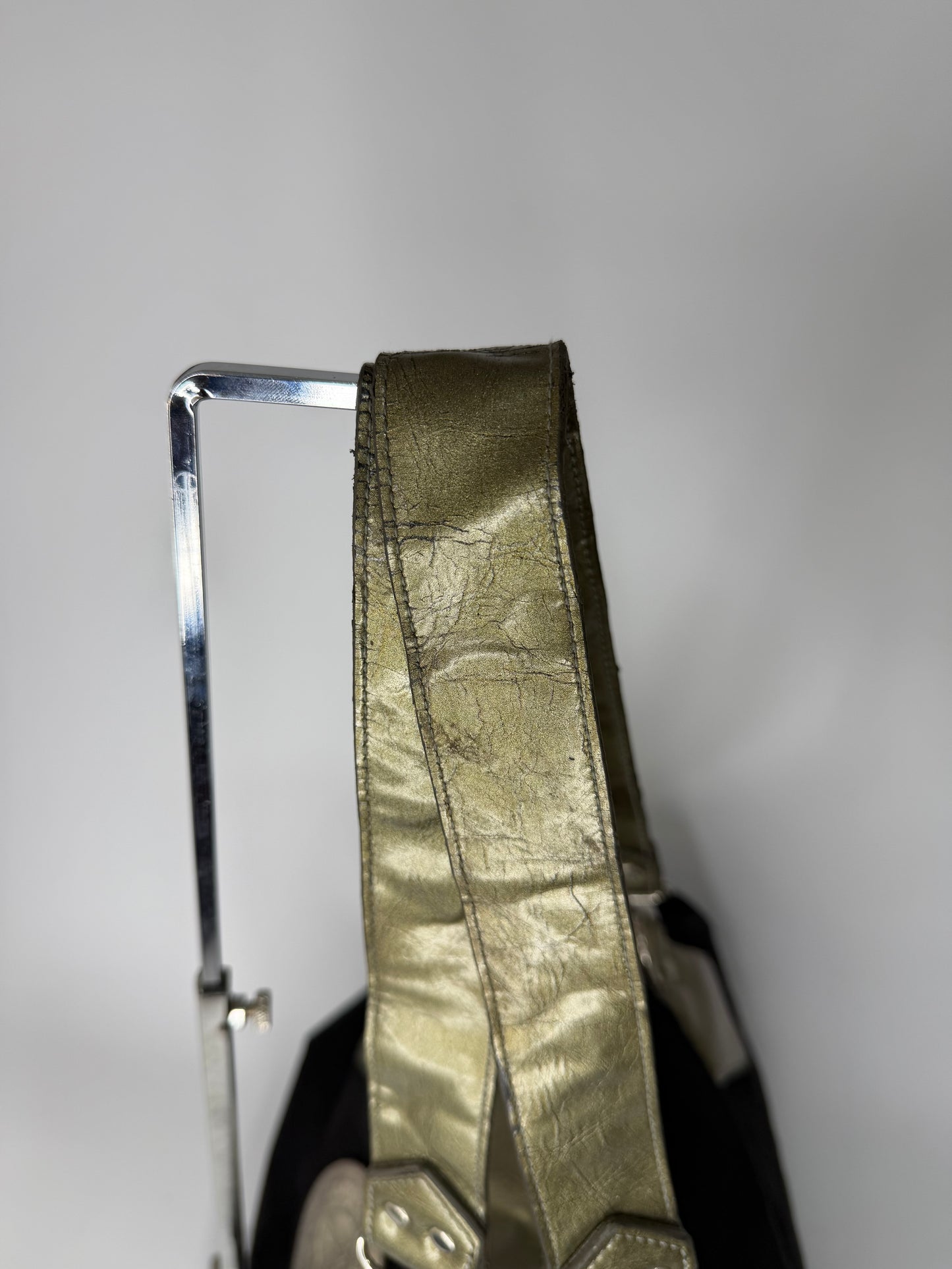 VIVIENNE WESTWOOD Multicolor Plaid Tote Bag.