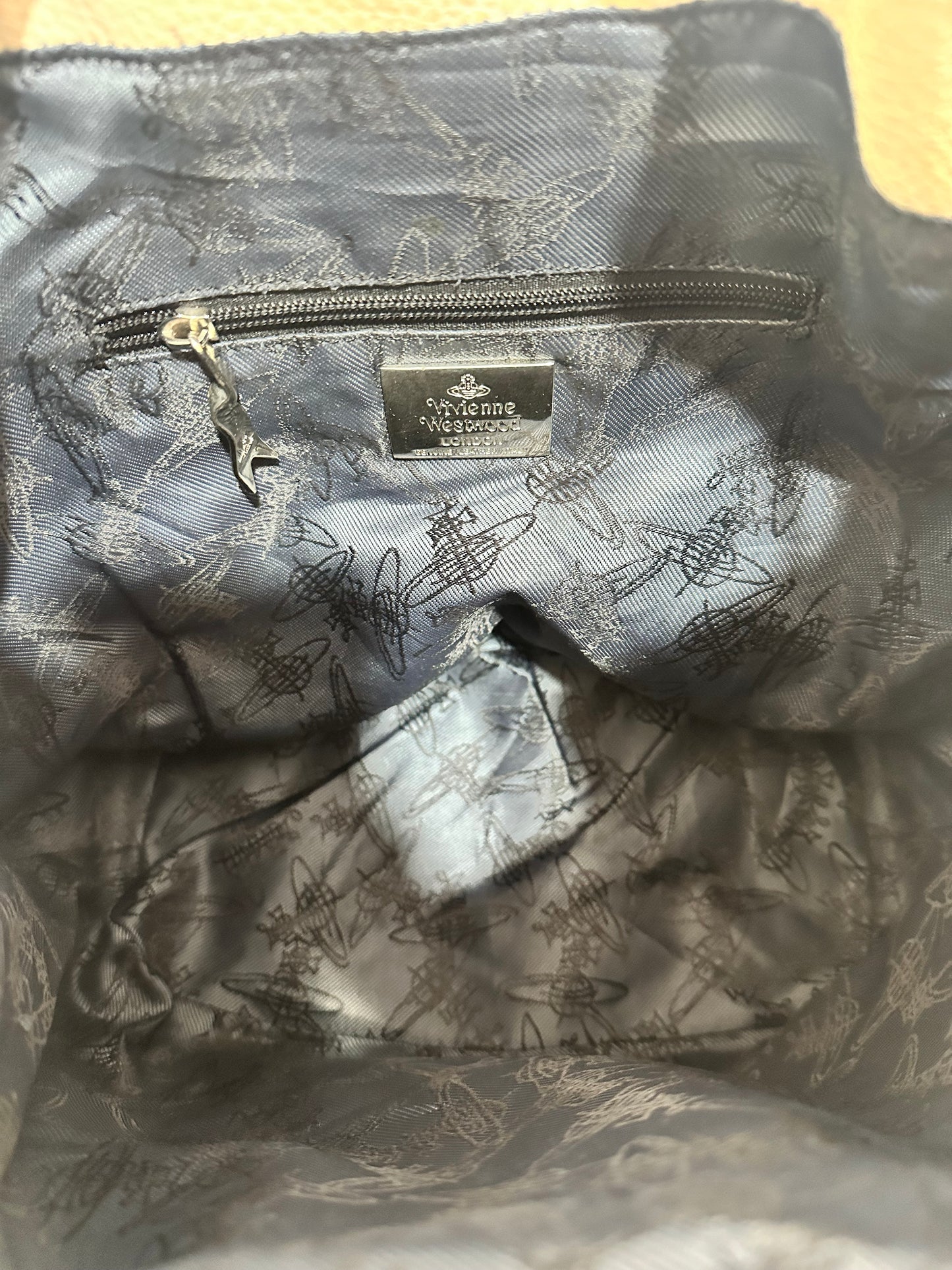 Vivienne Westwood Multicolor Checkered  Bucket Bag
