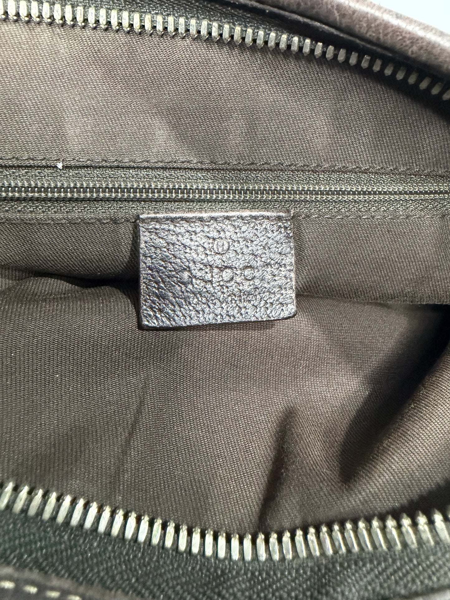 Gucci Beige/Brown GG Canvas and Leather Mayfair Bow Crossbody Bag