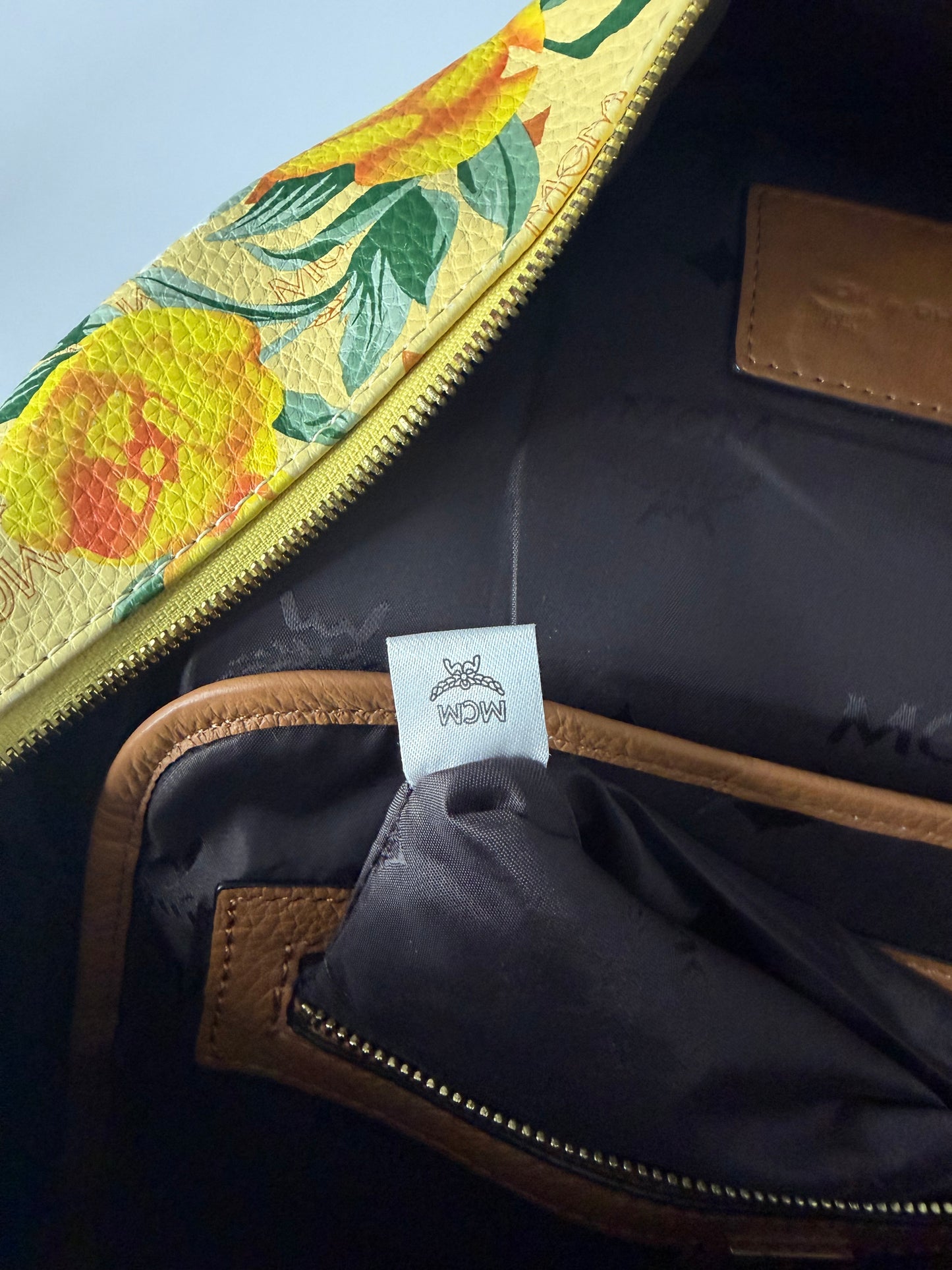 MCM Floral Print Backpack – Limited Collaboration (MCM x Phenomenon)