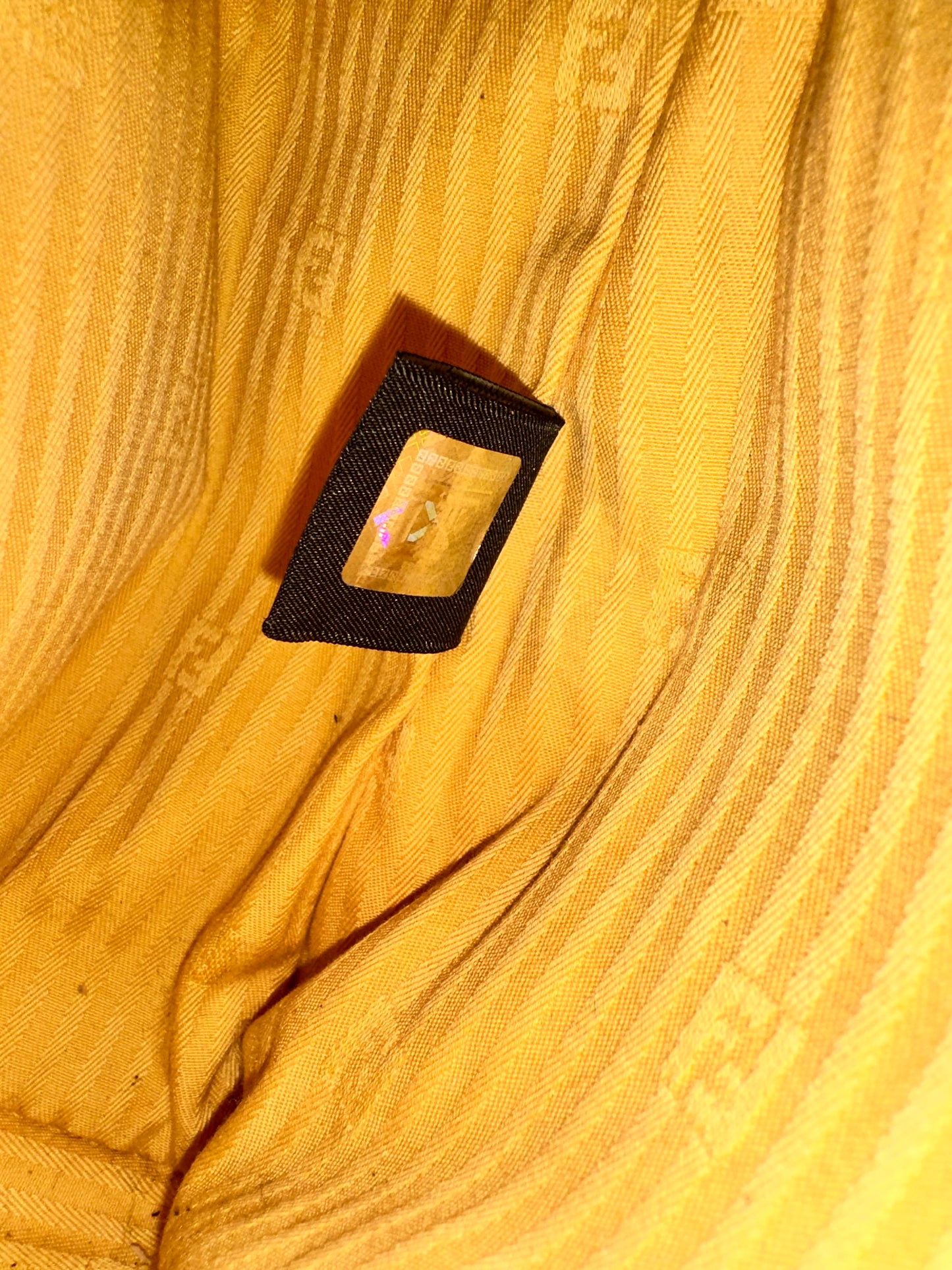 Fendi Yellow Leather Medium 2jours Tote
