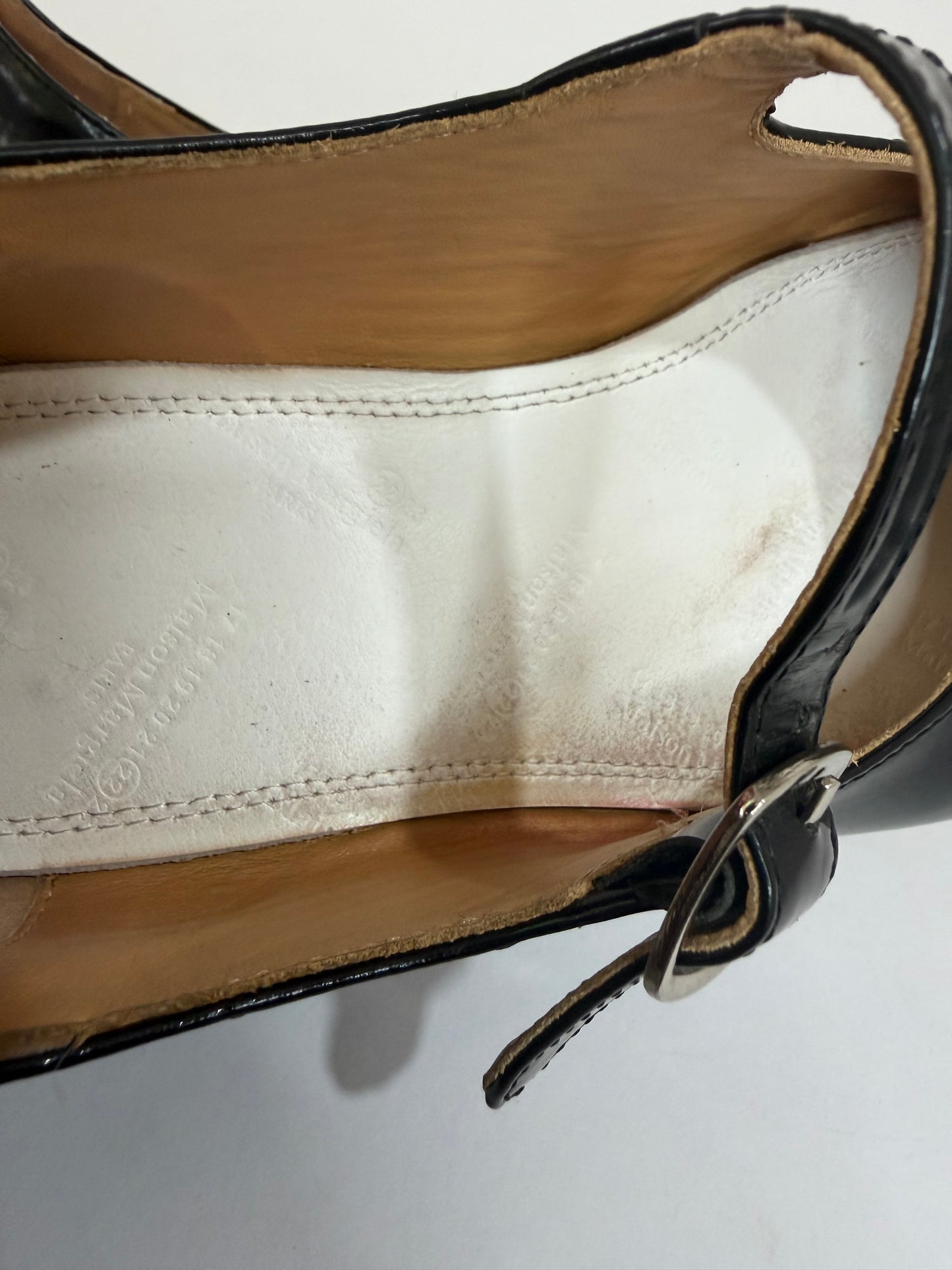 Maison Margiela Black Tabi City Mary-Janes Size 38EU/ 8 US/ 5 UK