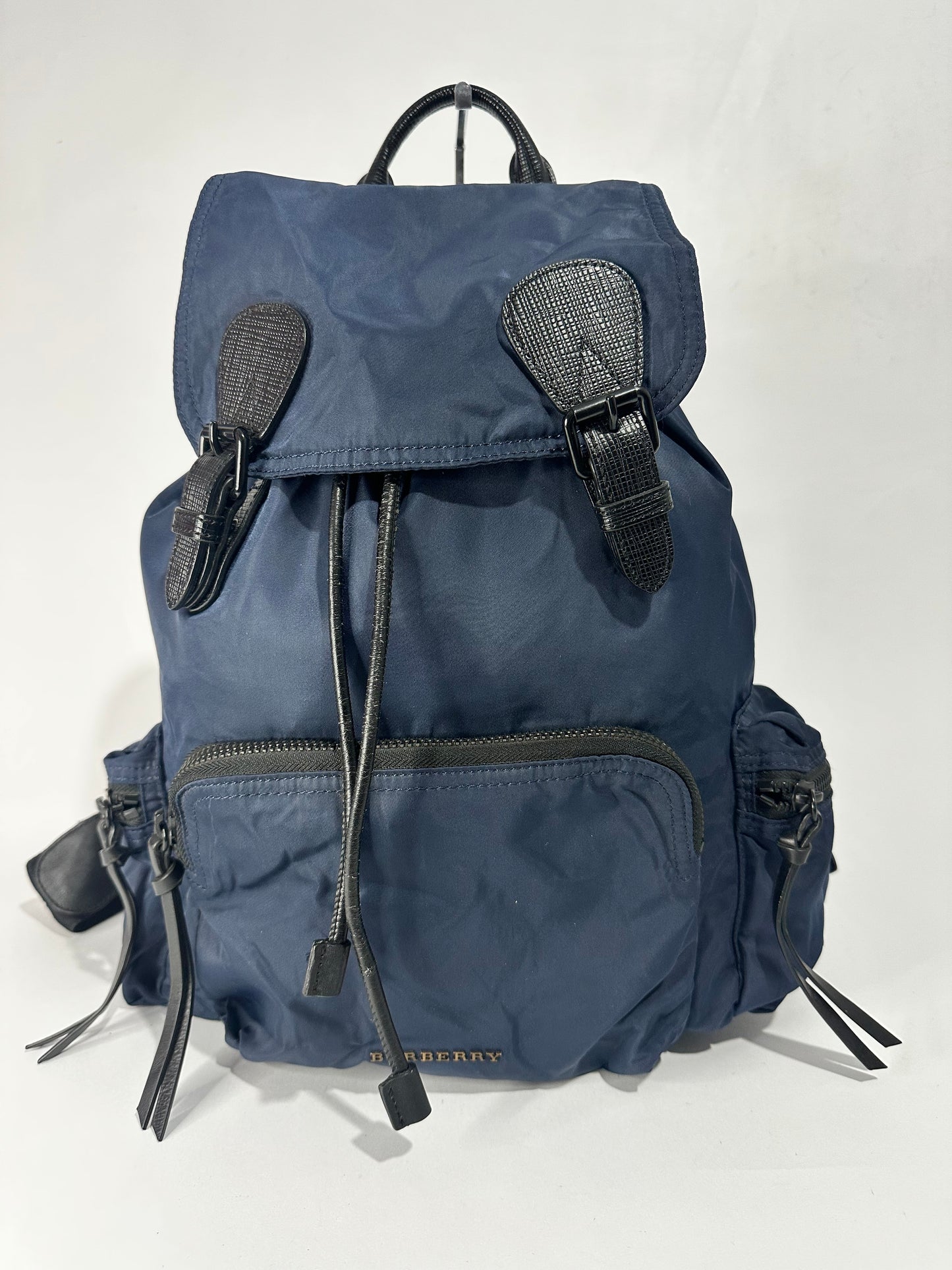 BURBERRY
Blue Nylon Rucksack Backpack Bag