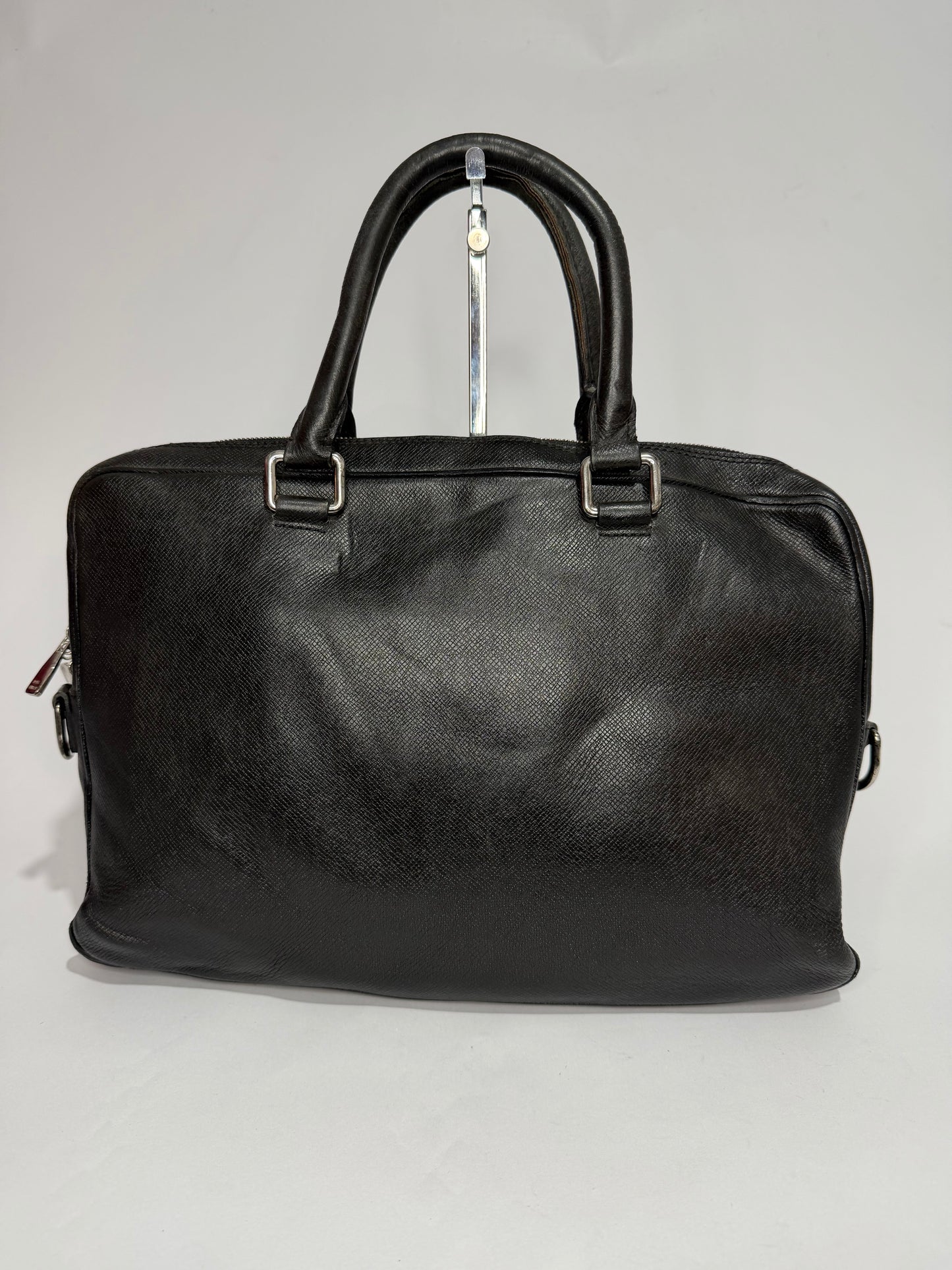 Louis Vuitton Ardoise Taiga Leather Porte Documents Business Briefcase Bag