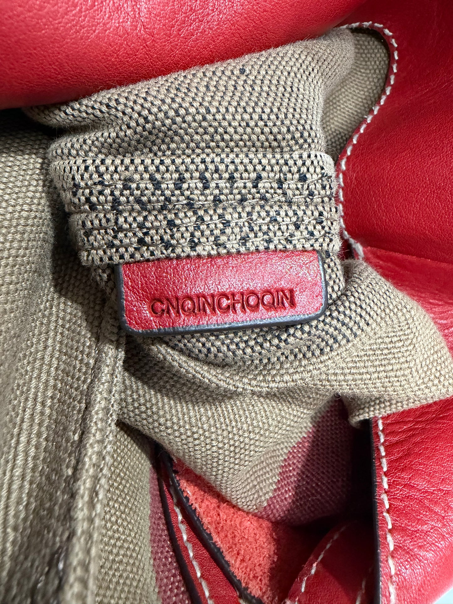 BURBERRY Canvas Mega Check Medium Ashby Hobo Saddle