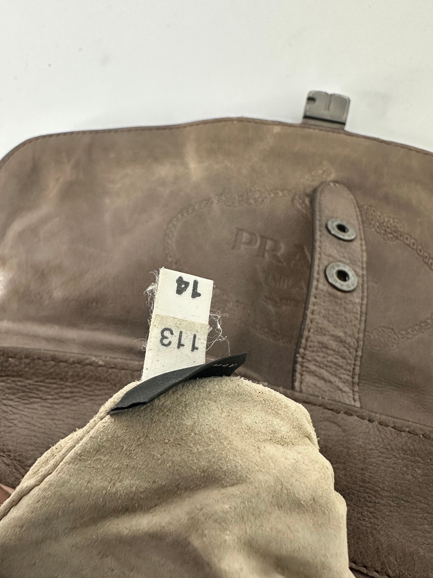 Prada
Bufalino Cerniera Top Handle Bag