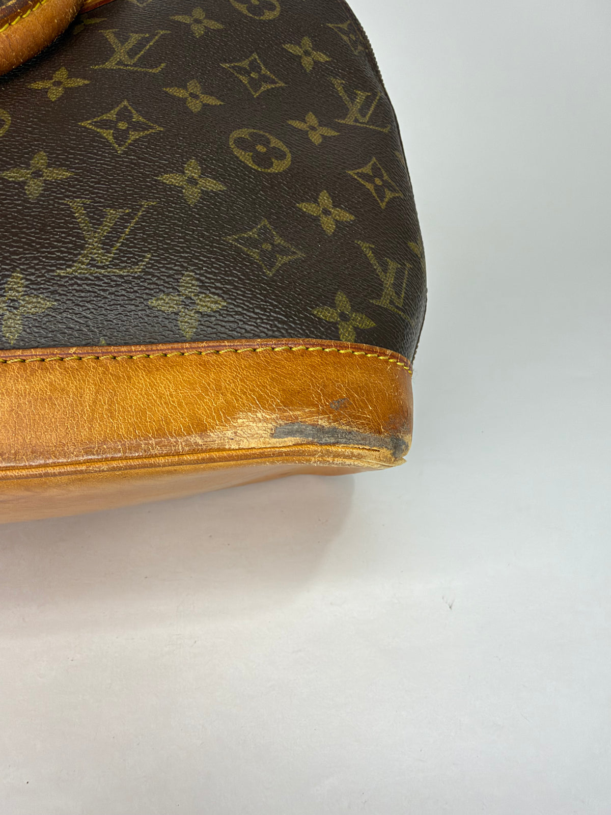 Louis Vuitton Monogram Canvas and Leather Alma PM Bag