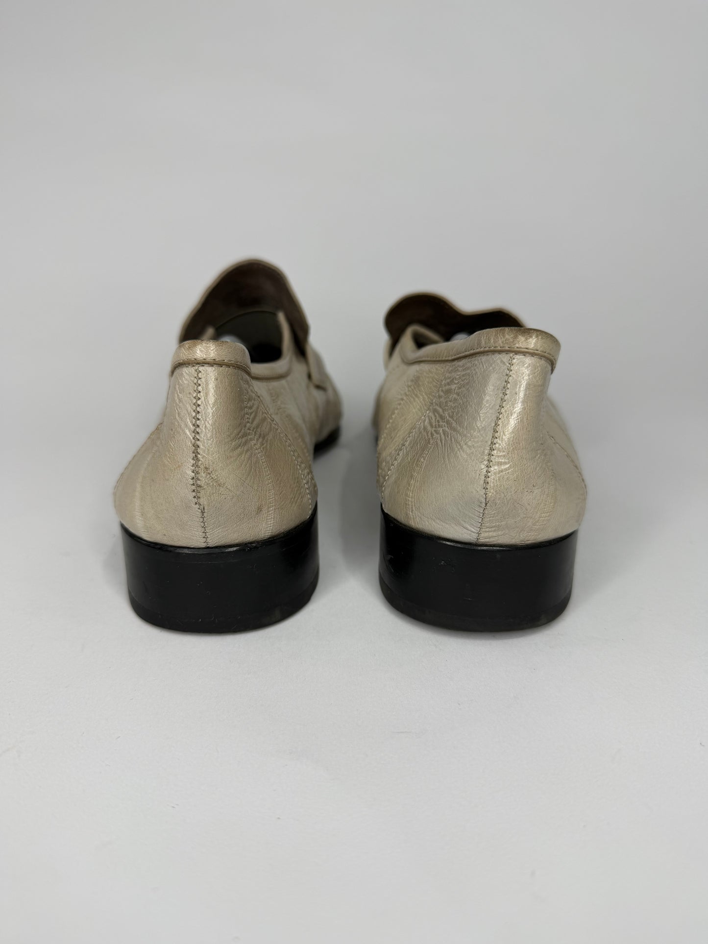 THE ROW 25mm Soft Eel Leather Loafers Size 39 EU/ 9 US/ 6 UK
